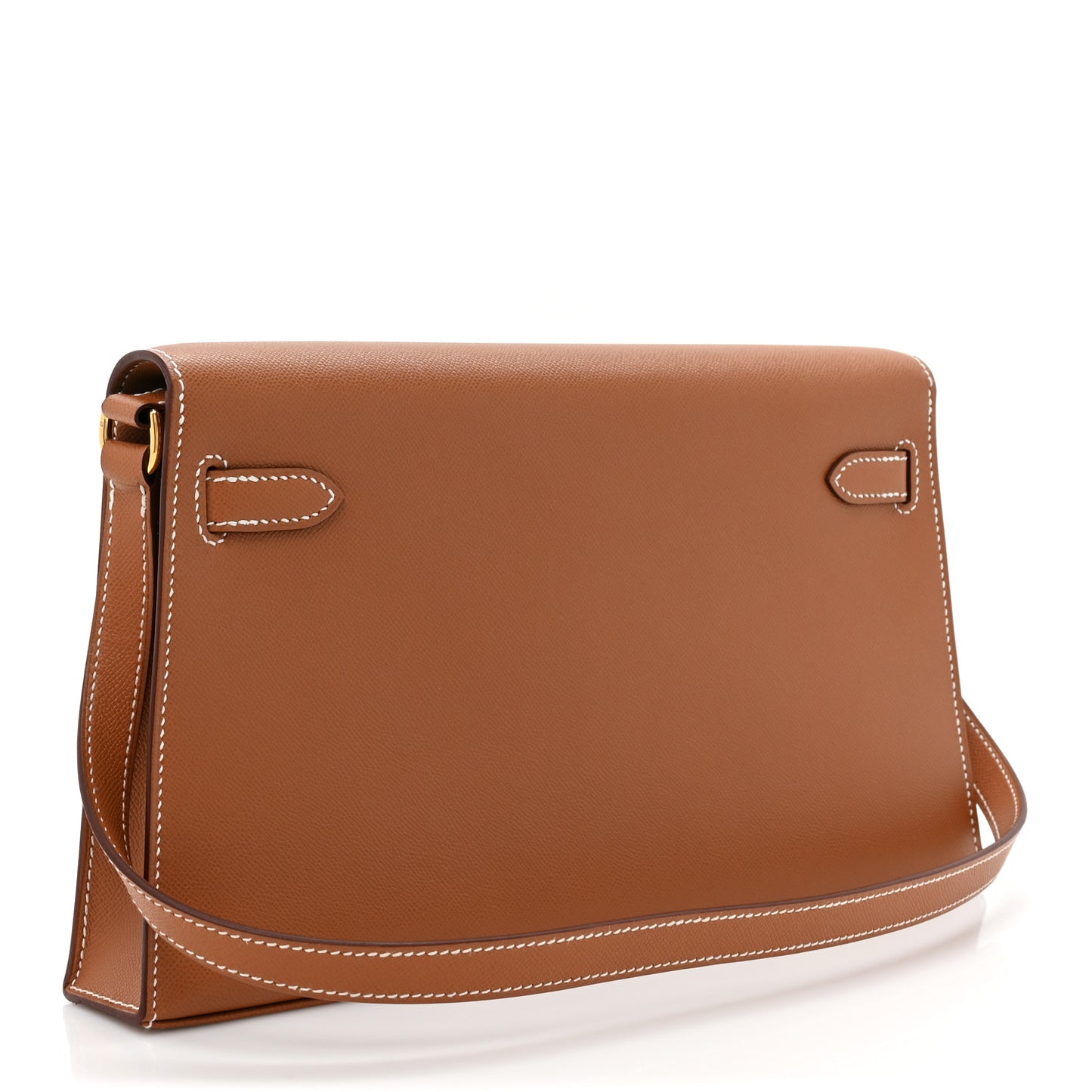 Madame Calfskin Kelly Elan Gold