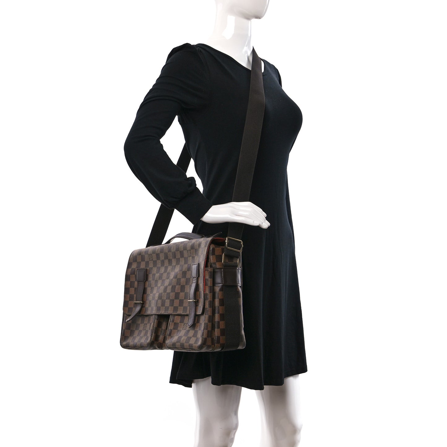 Damier Ebene Broadway Messenger Bag