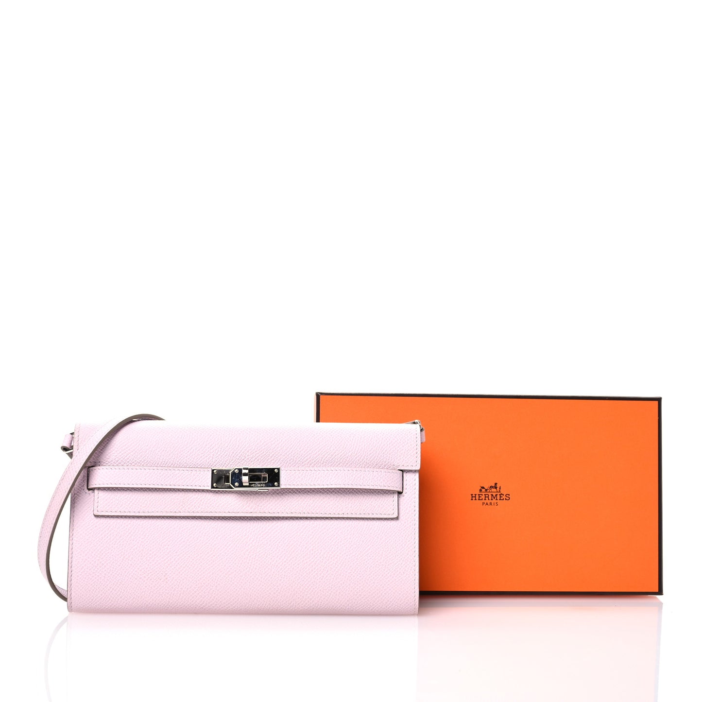Epsom Kelly To Go Wallet Mauve Pale