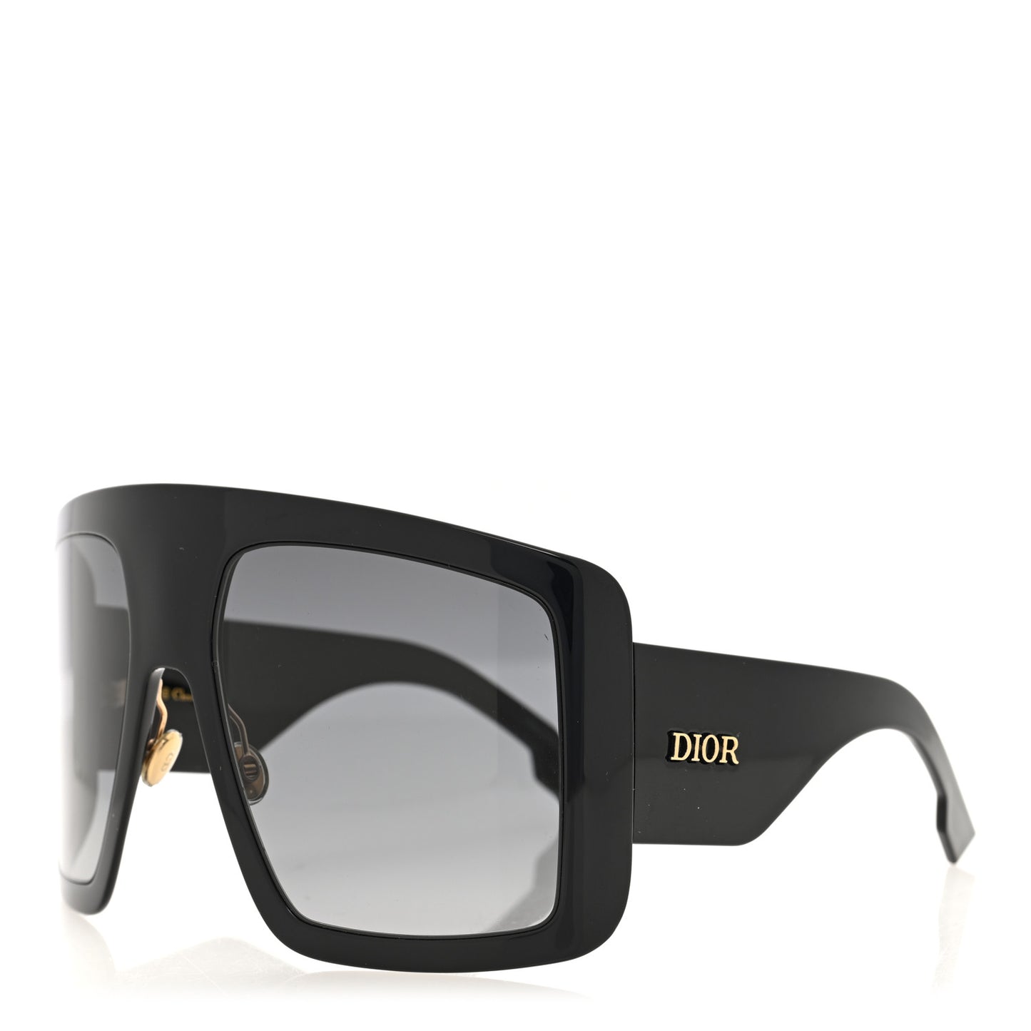 Acetate DiorSo Light 1 Shield Sunglasses Black