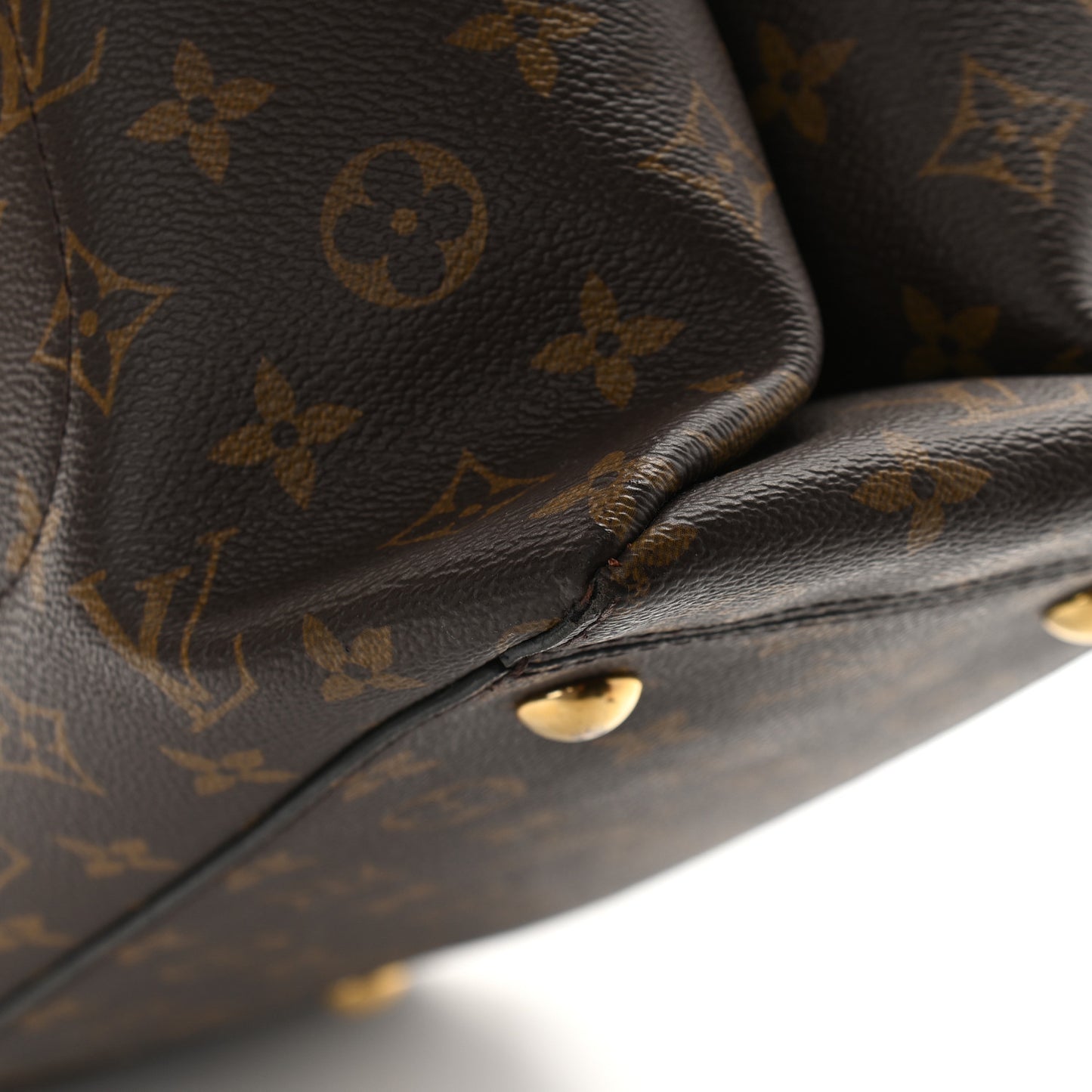 Monogram Flower Tote Caramel