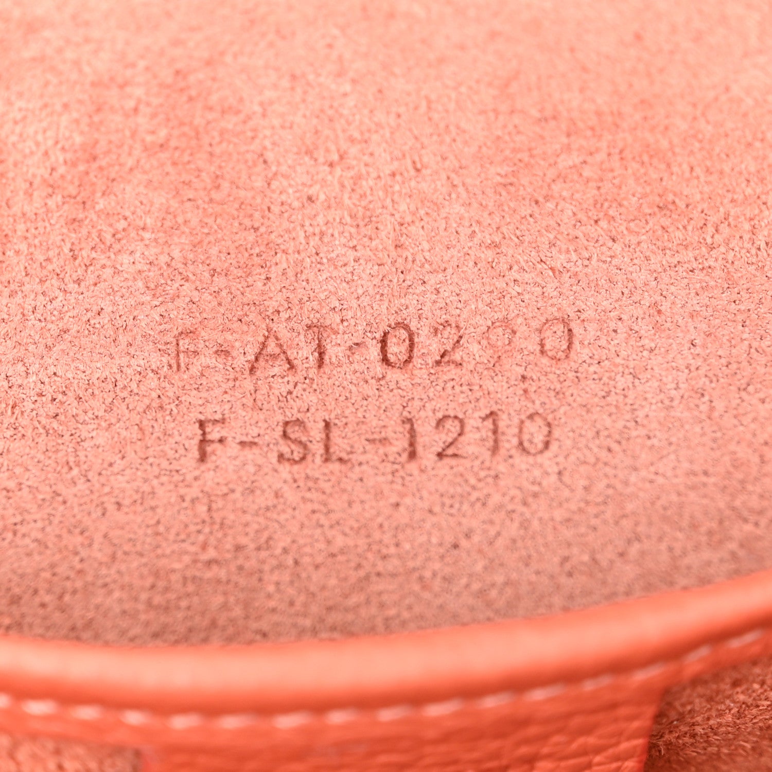 Celine Drummed Calfskin Nano Luggage Lychee 7 of 10