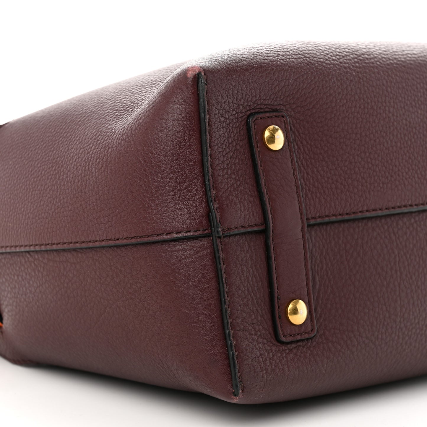 Grainy Calfskin Baby Belt Bag Deep Claret