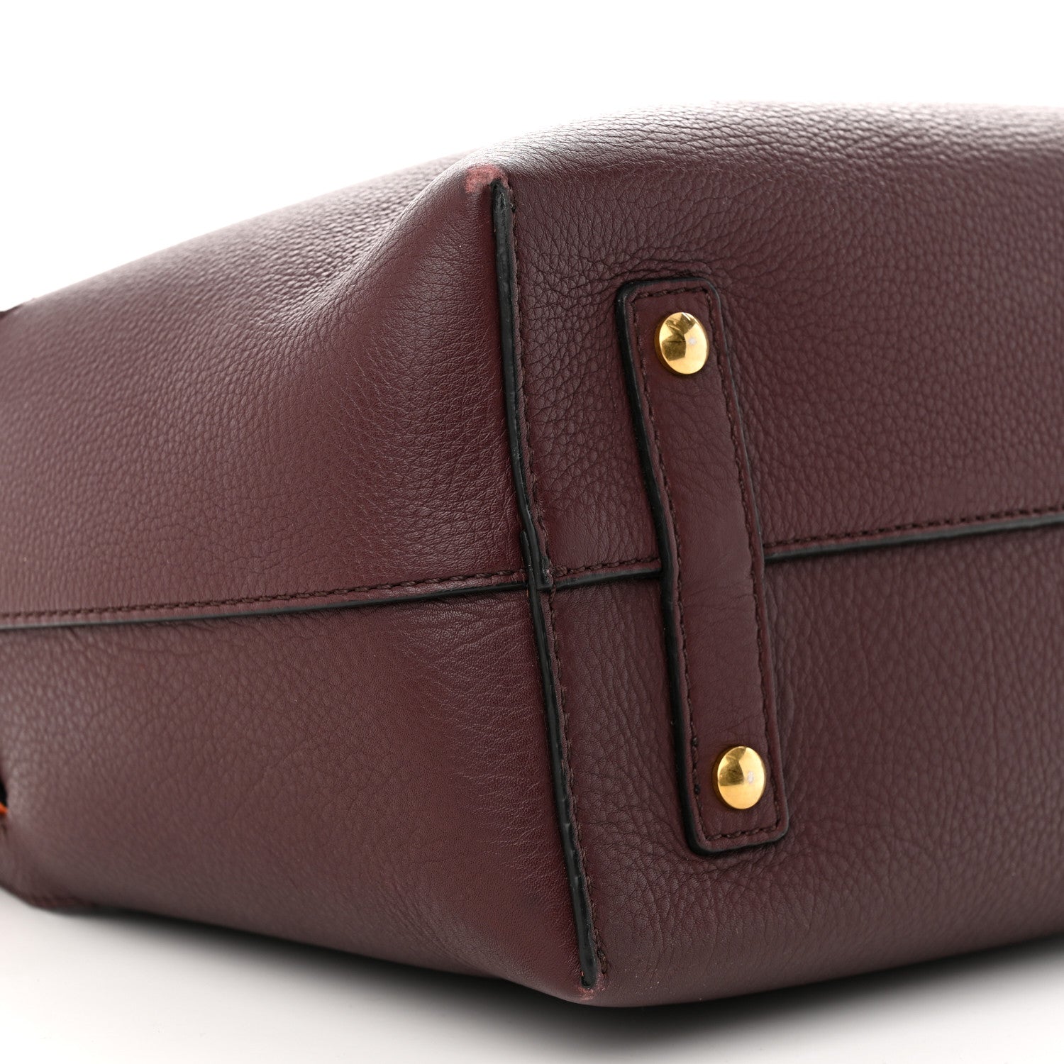 Burberry Grainy Calfskin Baby Belt Bag Deep Claret 9 of 14