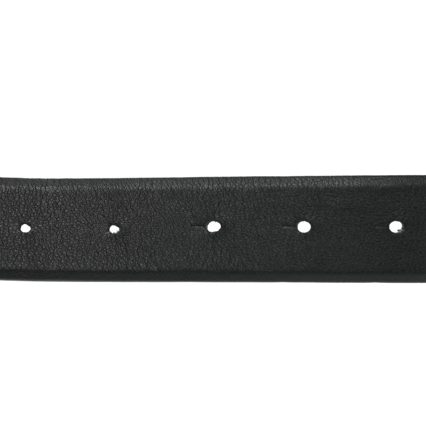 Calfskin Pearl Crystal CC Belt 85 34 Black