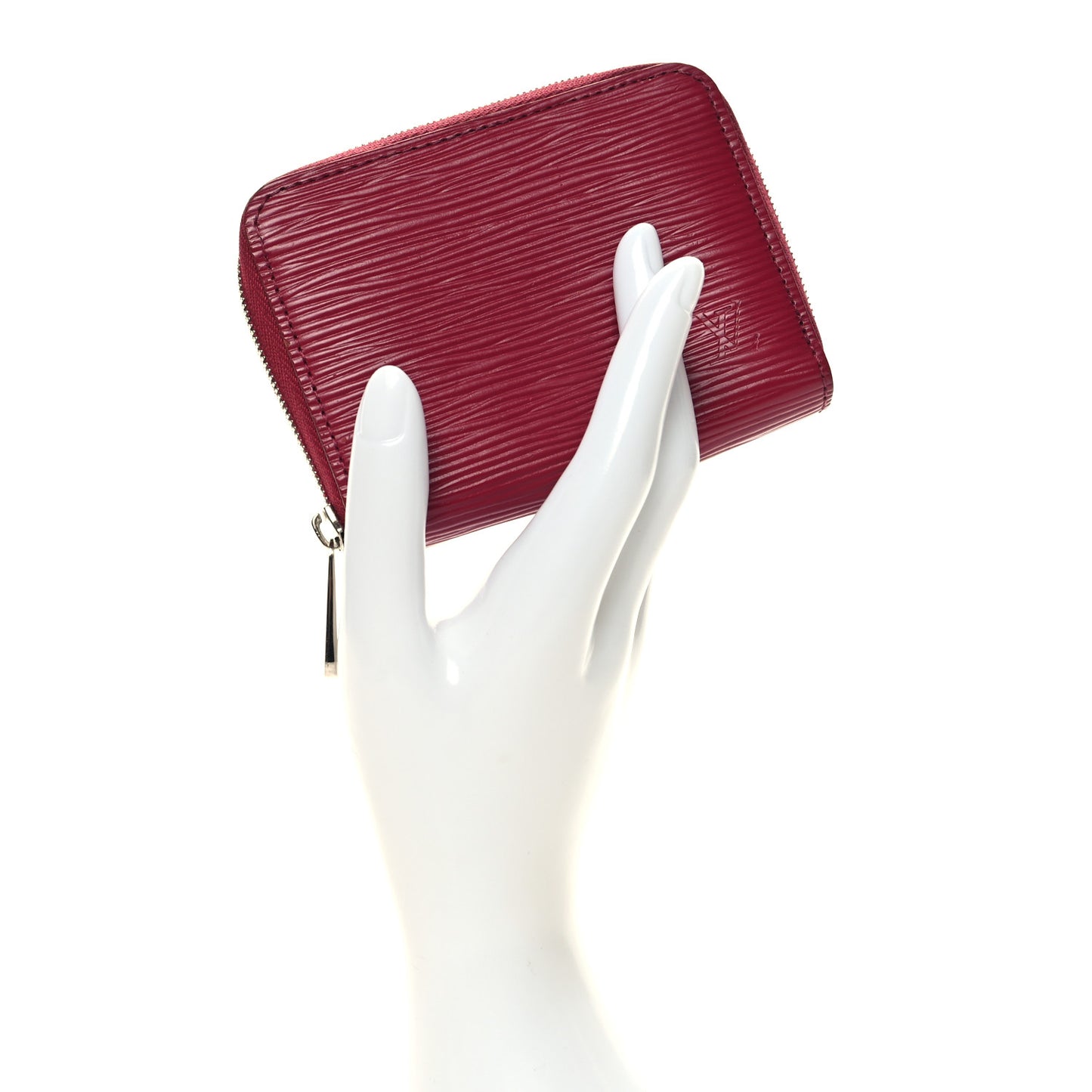 Epi Zippy Coin Purse Fuchsia