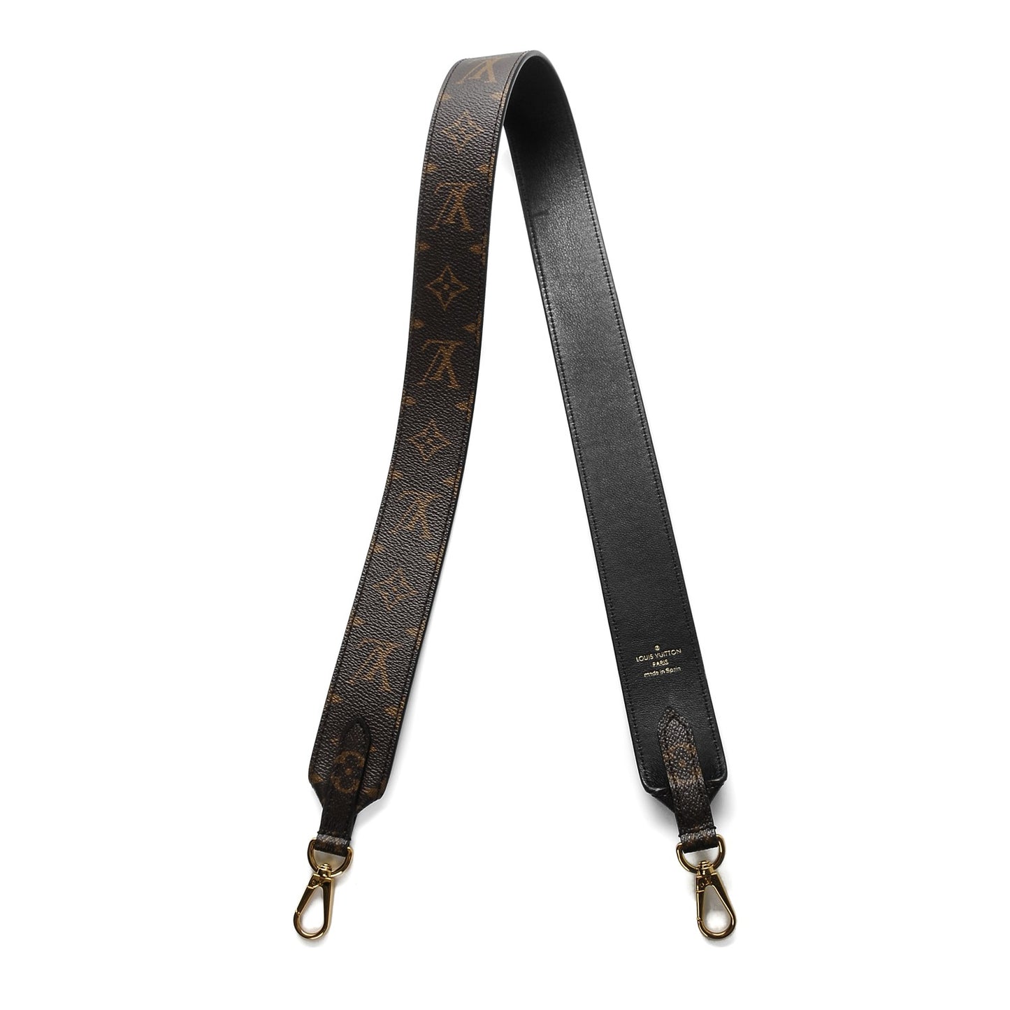 Monogram Bandouliere Shoulder Strap Black