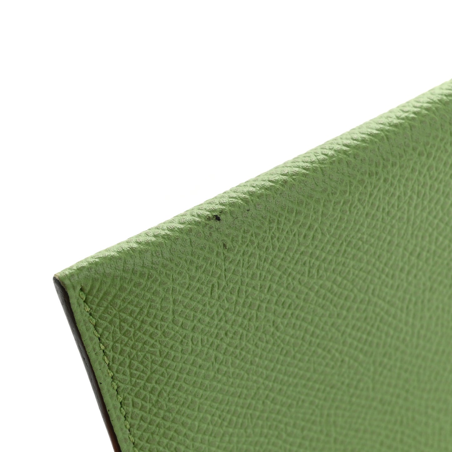 Epsom Tarmac Dot PM Passport Holder Vert Criquet Bleu Brume