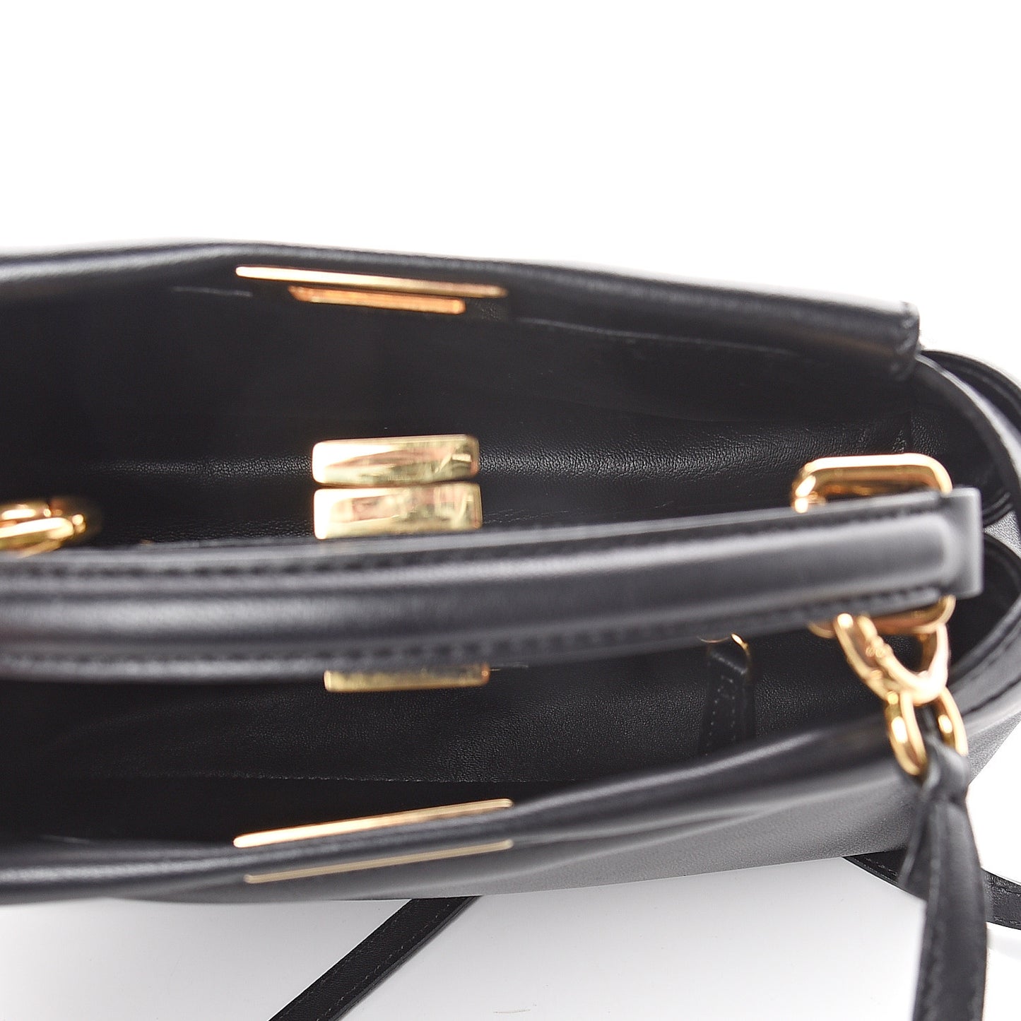 Nappa Mini Peekaboo Iconic Satchel Black