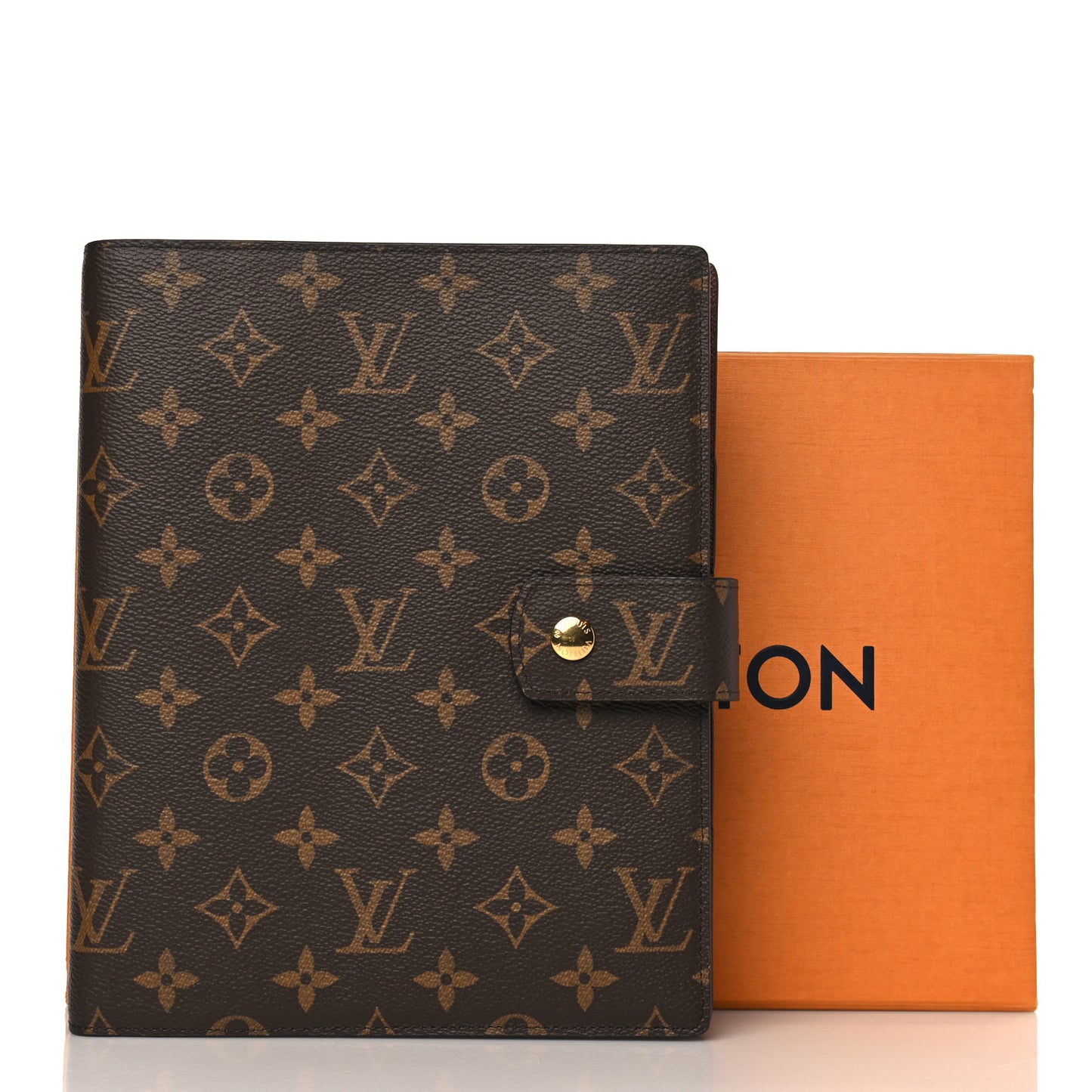 Monogram Large Ring Agenda Cover