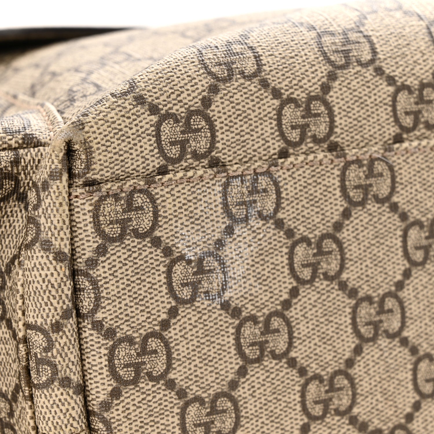 Gucci GG Plus Monogram Messenger Diaper Bag Dark Brown 14 of 14