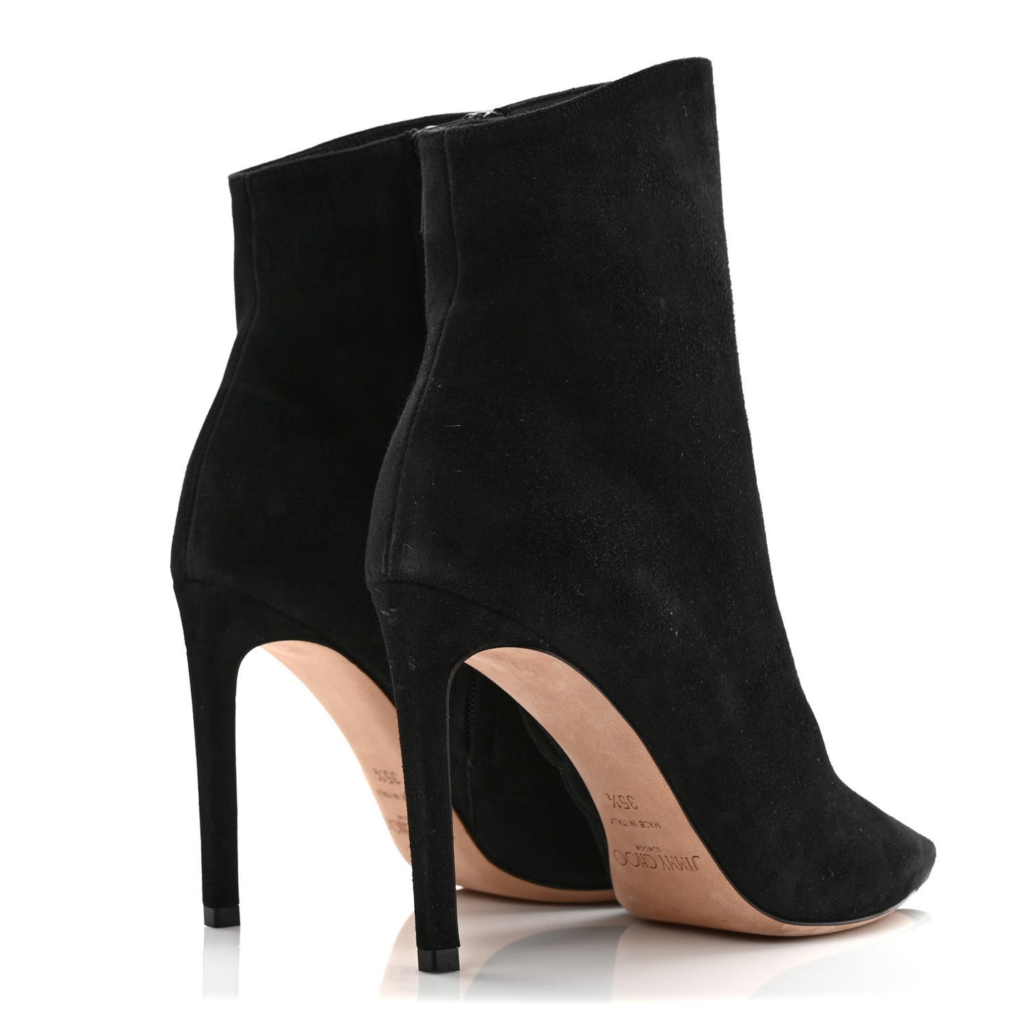 Suede Hurley Ankle Booties 35.5 Black