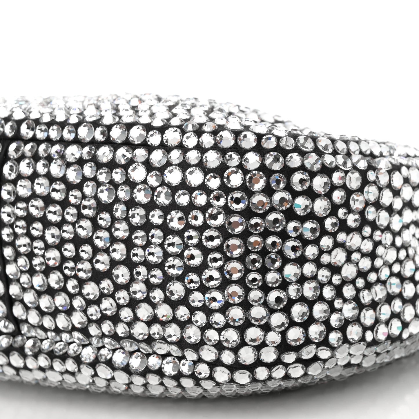 Crystal Silk Starlight Mini Wander Hobo Black