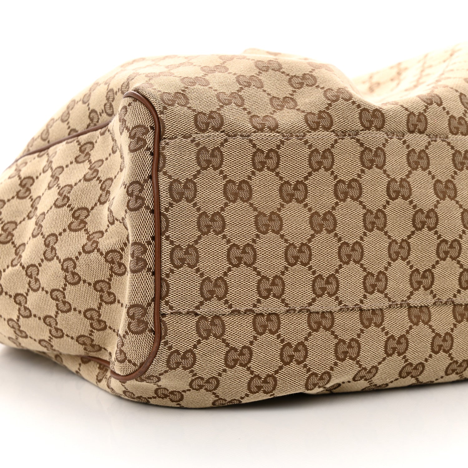 Gucci Monogram Large Sukey Tote Brown 9 of 14