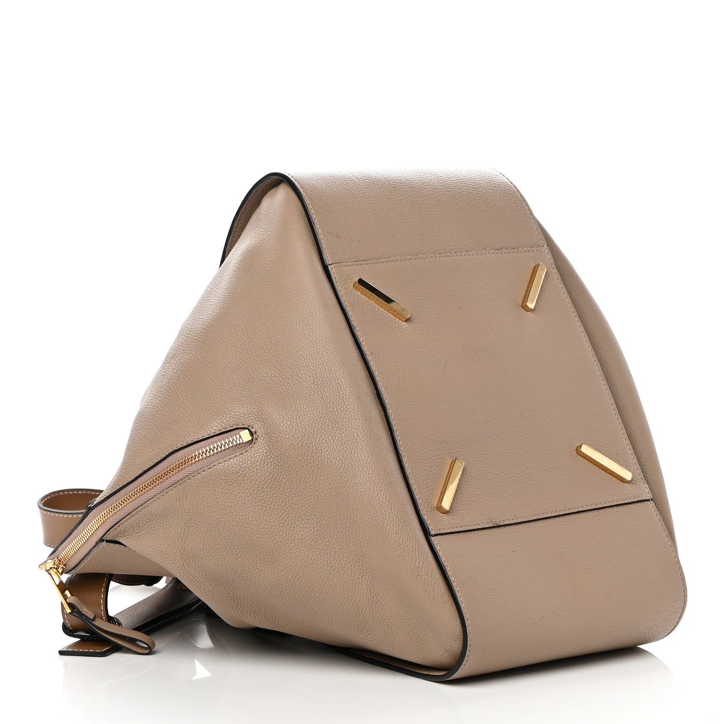 Calfskin Medium Hammock Shoulder Bag Sand Mink
