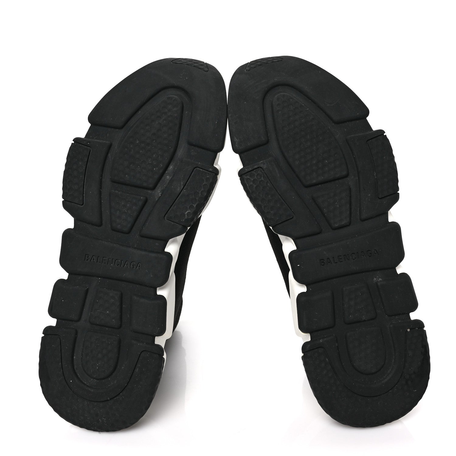Balenciaga Neoprene Knit Mens Speed Sneakers 42 Black White 5 of 6