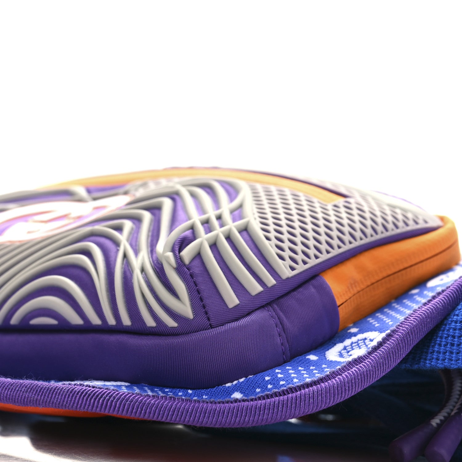 Gucci Jersey GG Monogram All Over Sporty Belt Bag Grey White Multicolor 10 of 11