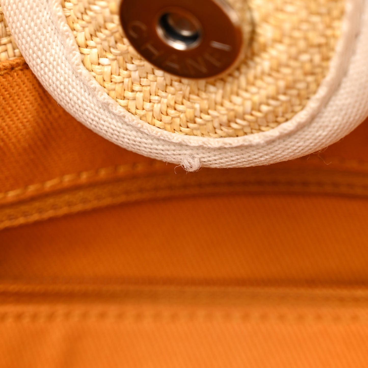 Canvas Mini Deauville Tote Light Yellow