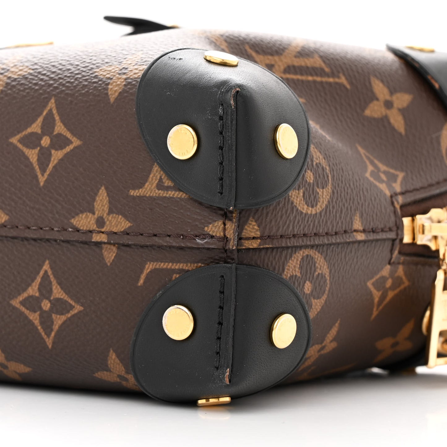 Monogram Petite Malle Souple Black