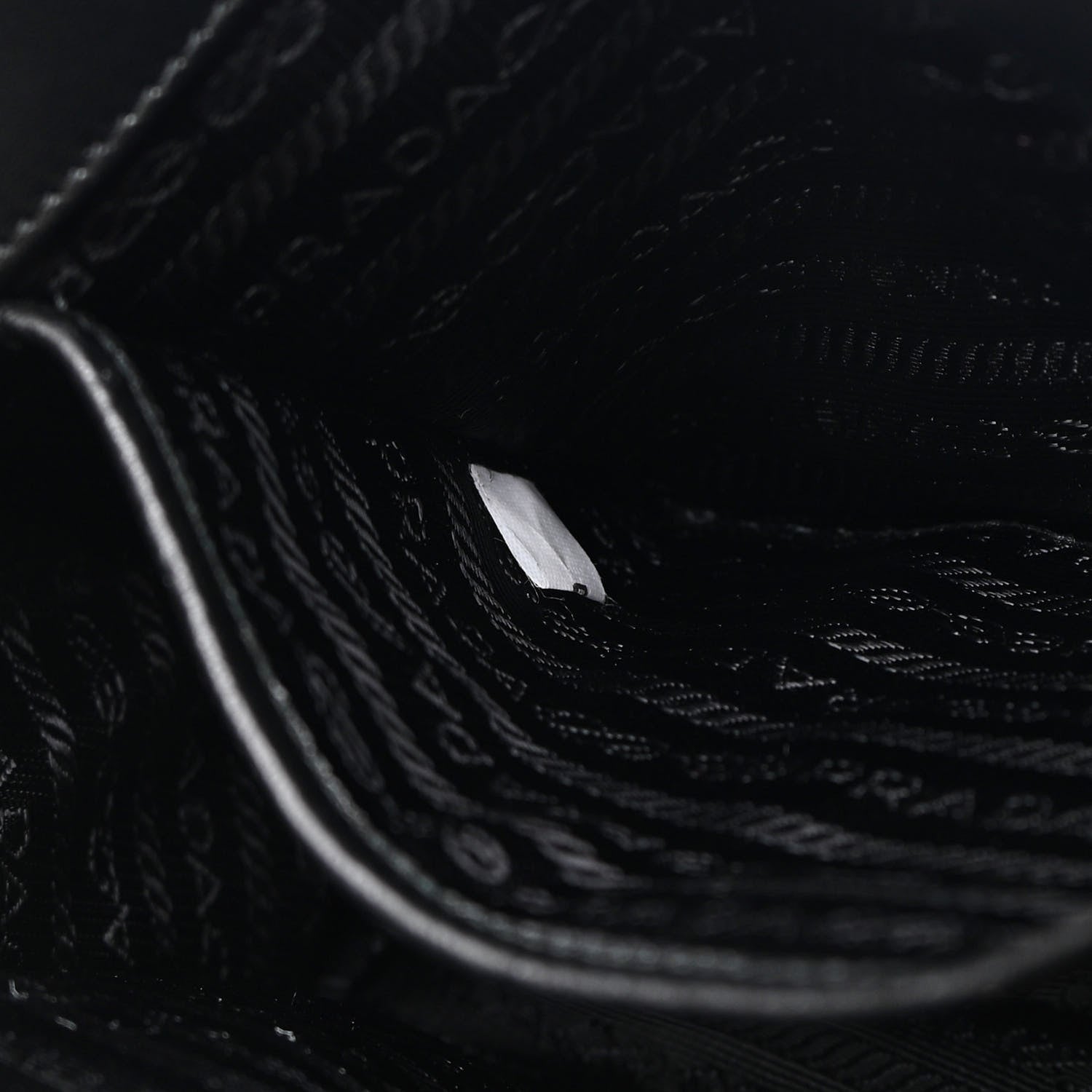 Prada Tessuto Nylon Gaufre Small Tote Black 6 of 9