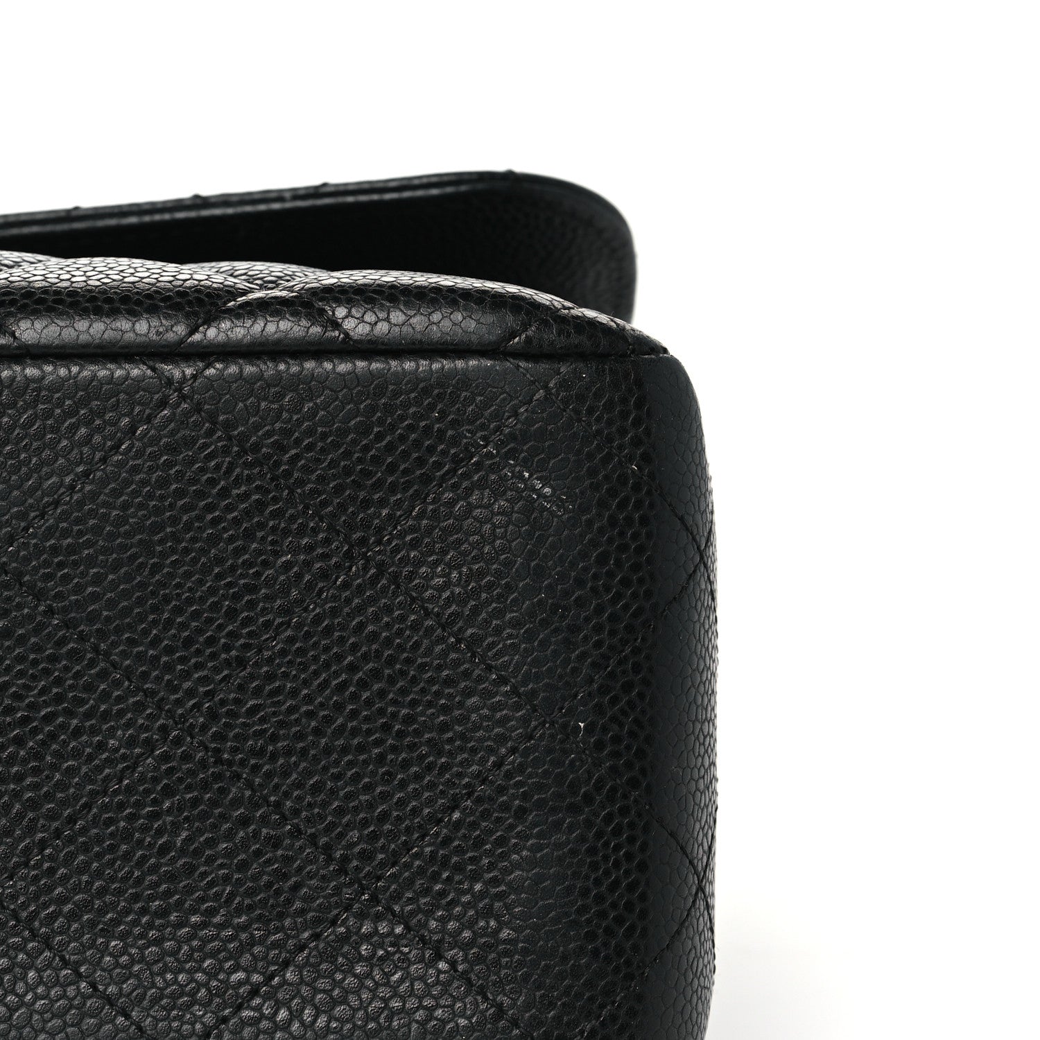 Chanel Caviar Quilted Jumbo Double Flap Black 11 of 15