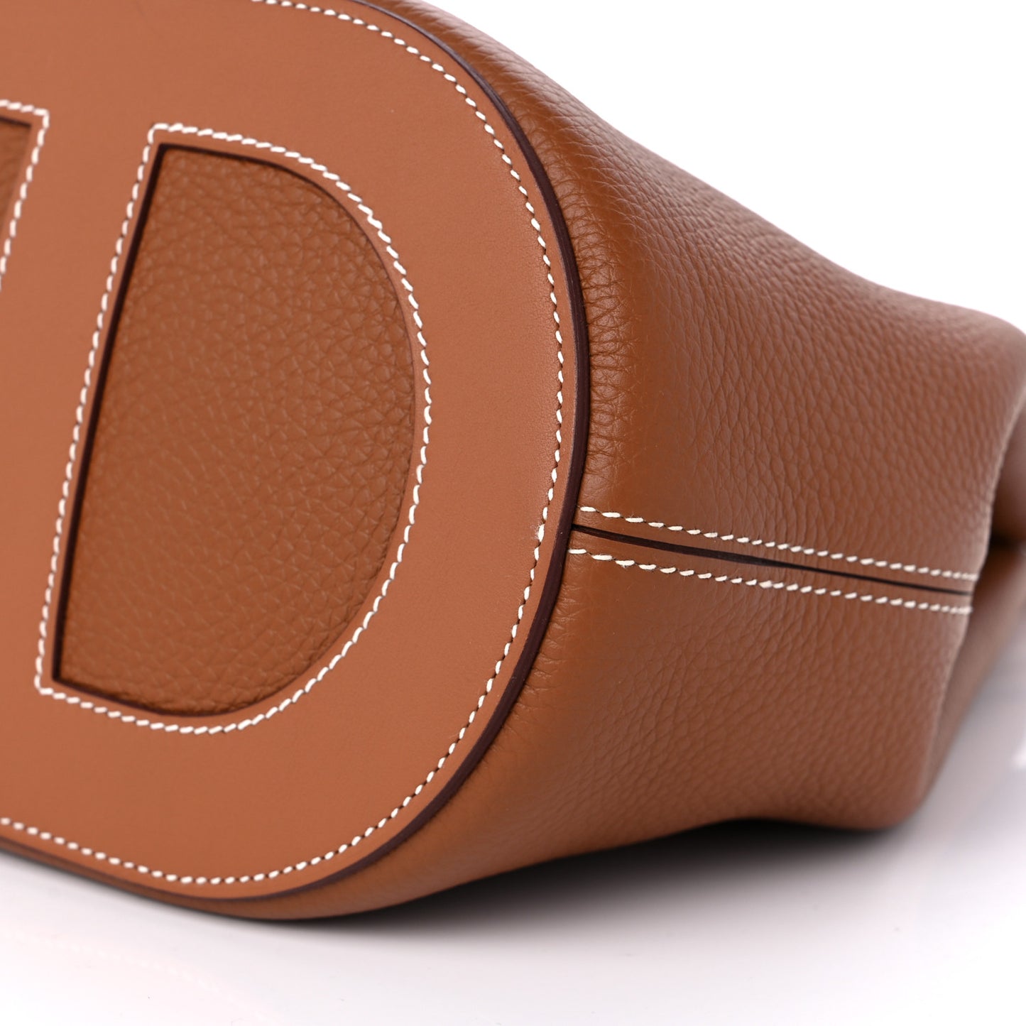 Taurillon Clemence Swift In-The-Loop 23 Bag Gold