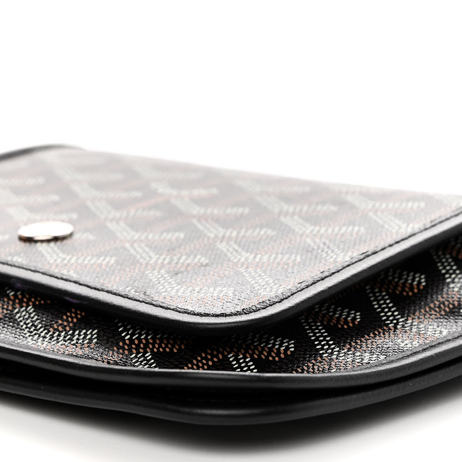 Goyard Goyardine Plumet Wallet Clutch Black 11 of 11