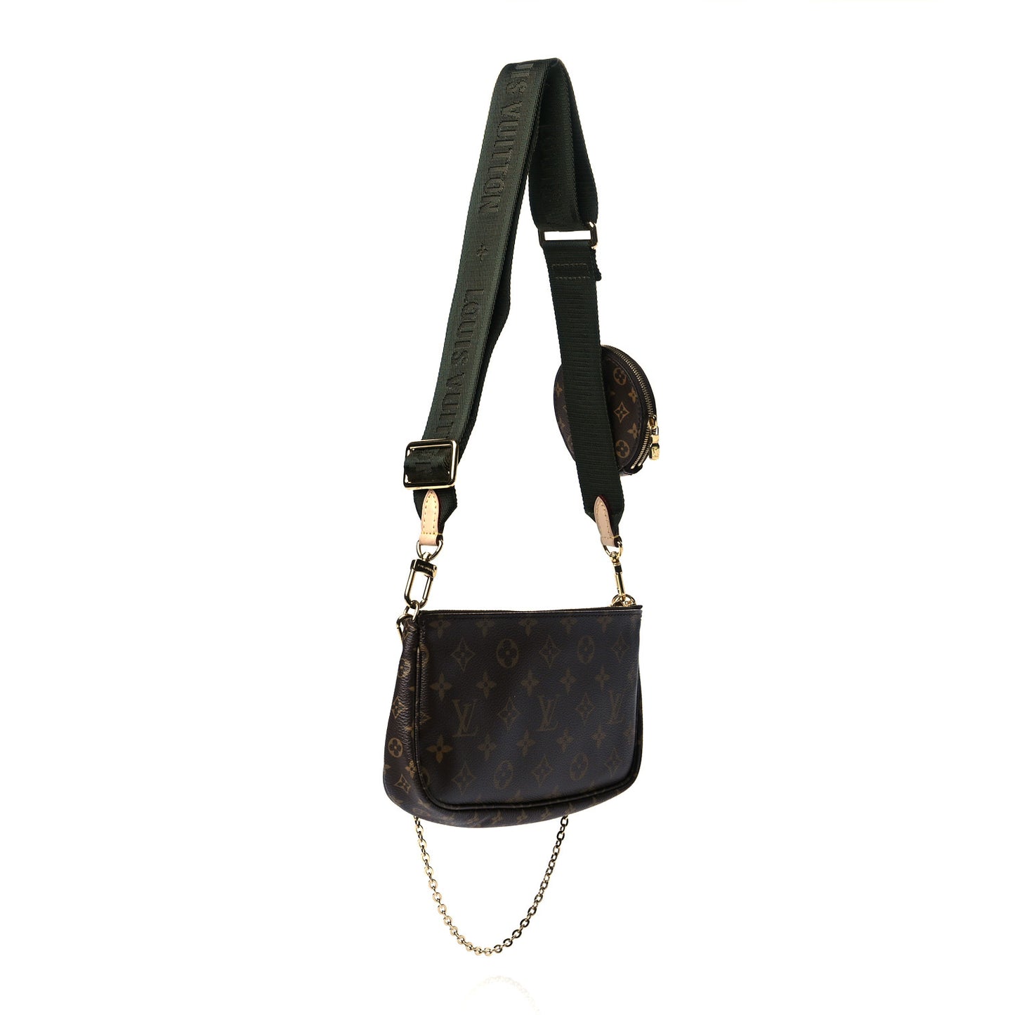 Monogram Multi Pochette Accessories Kaki