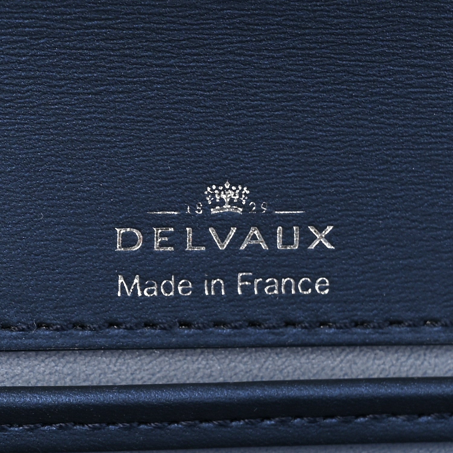 Delvaux Box Small Tempete Satchel Satin Navy 7 of 10