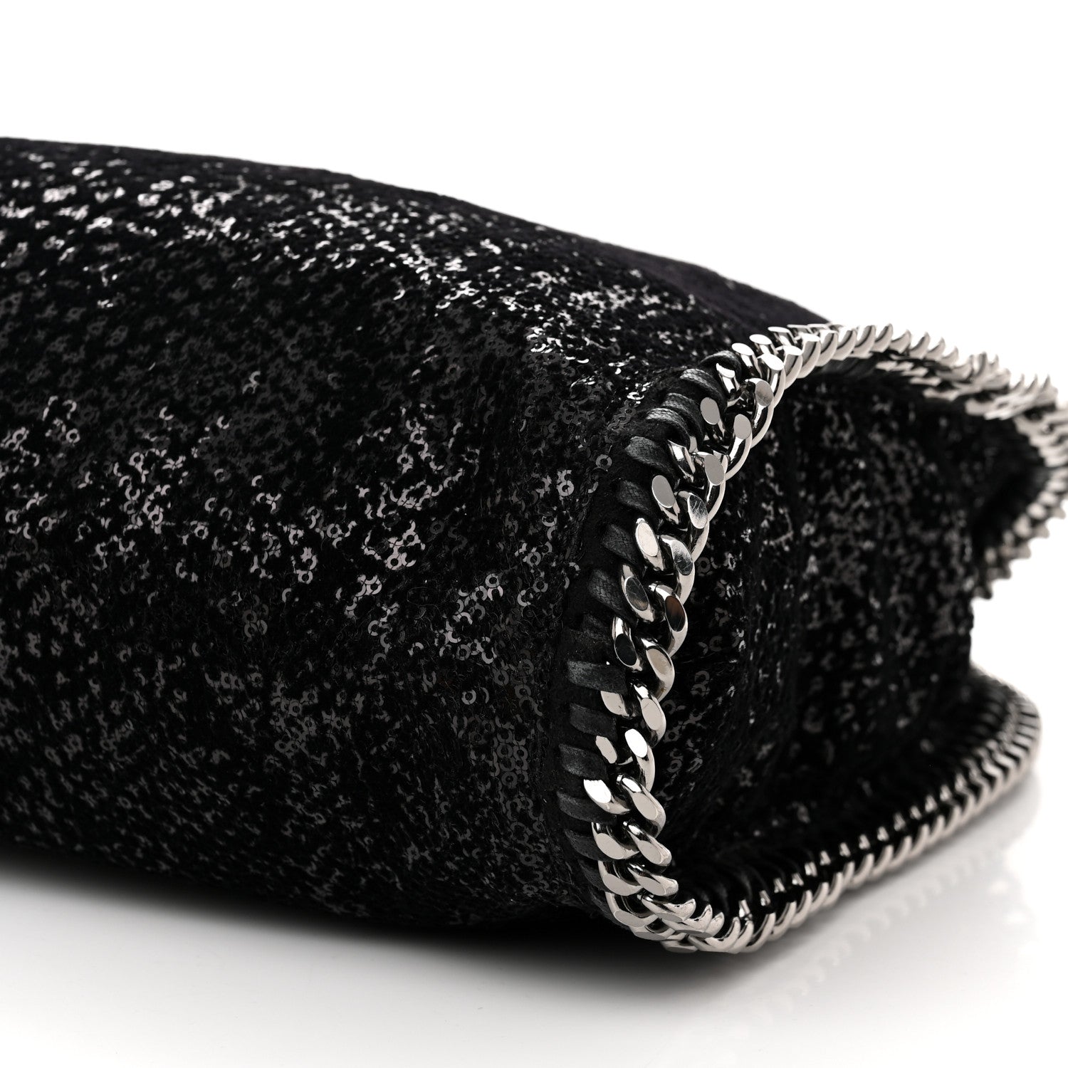 Stella McCartney Sequin Small Falabella Tote Black 11 of 11