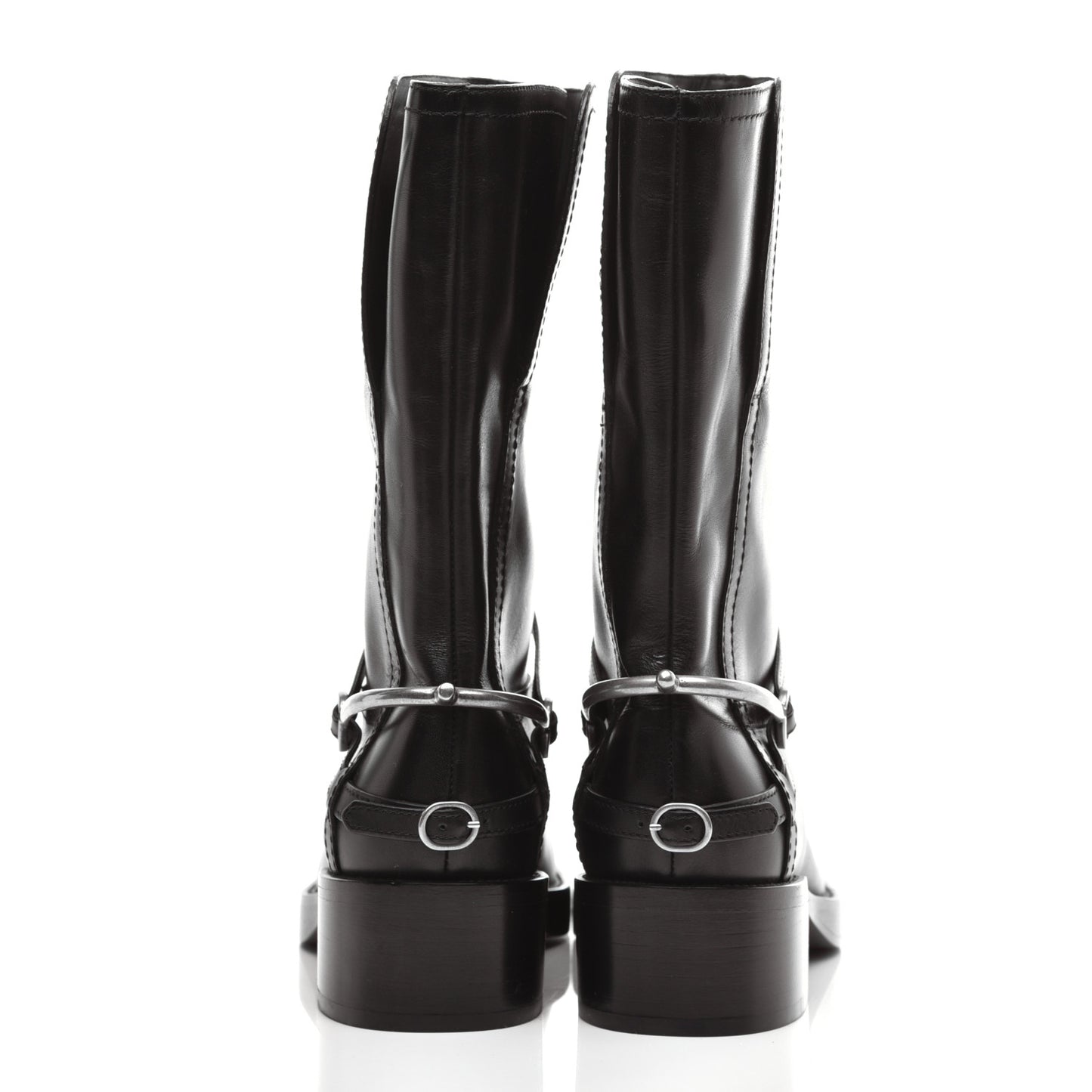 Soft Calfskin Diorider Boots 39 Black