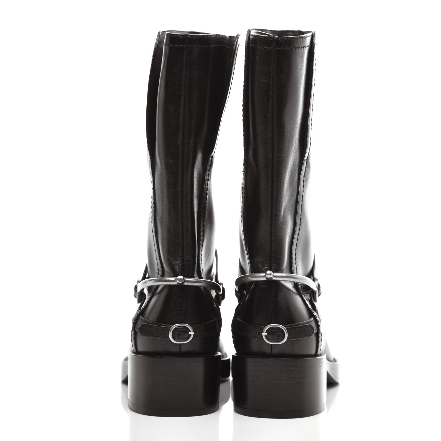 Christian Dior Soft Calfskin Diorider Boots 39 Black 5 of 9