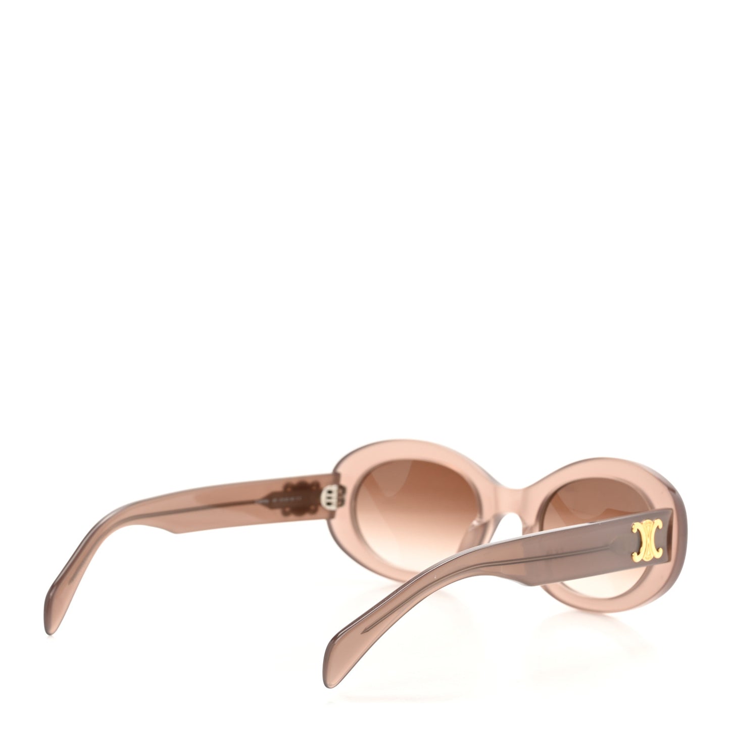 Acetate Triomphe 01 Sunglasses CL 40194U Milky Hazelnut