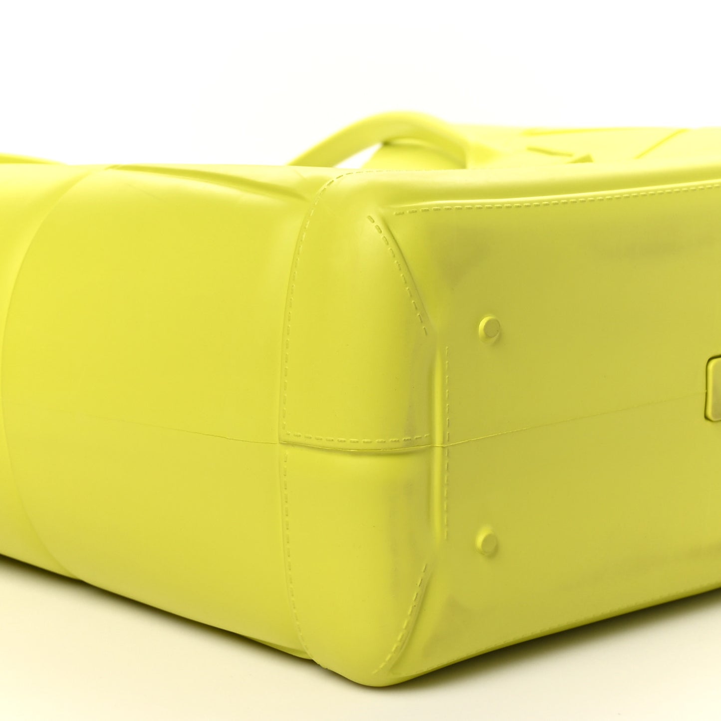 Rubber Maxi Intrecciato Medium Arco Kiwi Green