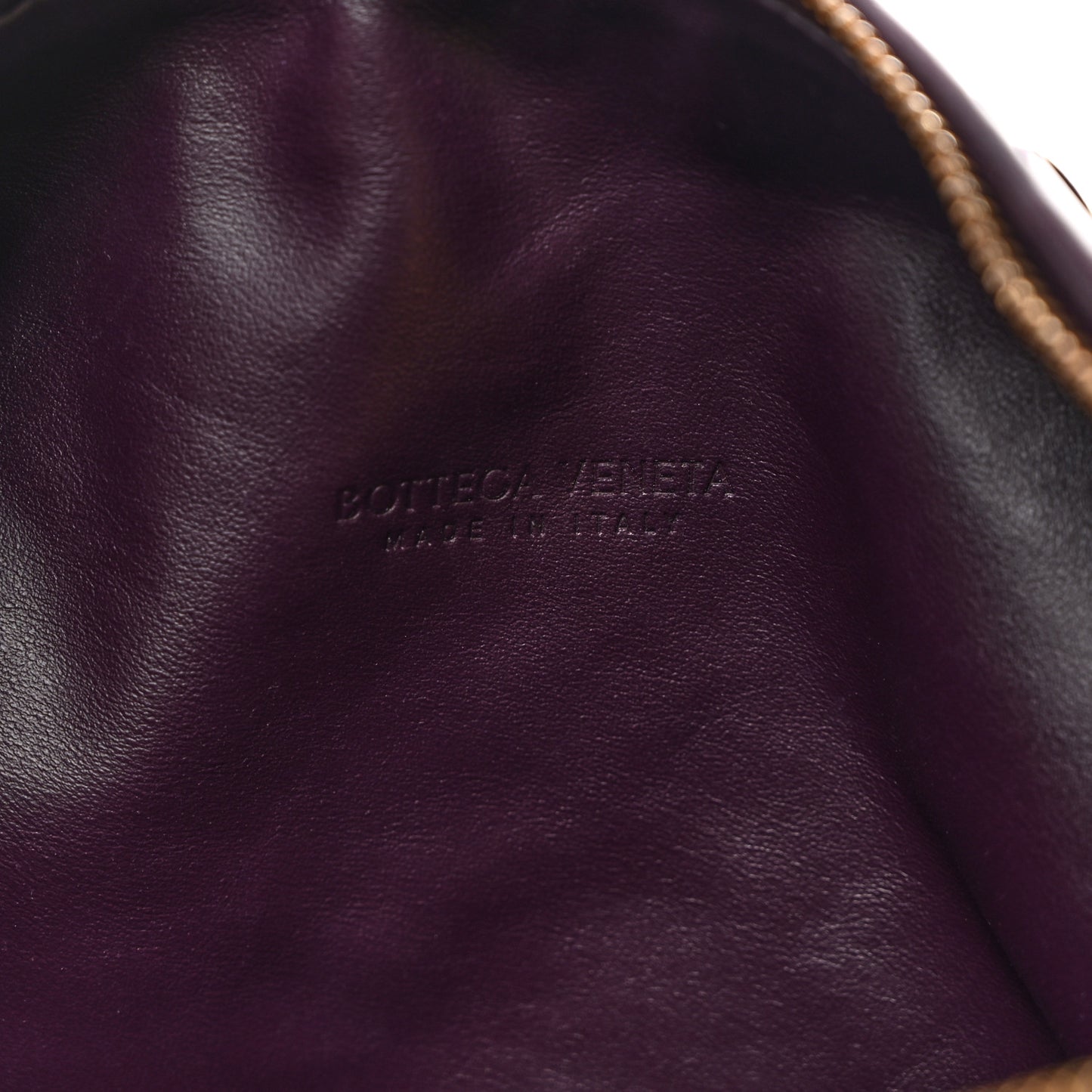 Nappa Intrecciato Teen Jodie Hobo Eggplant