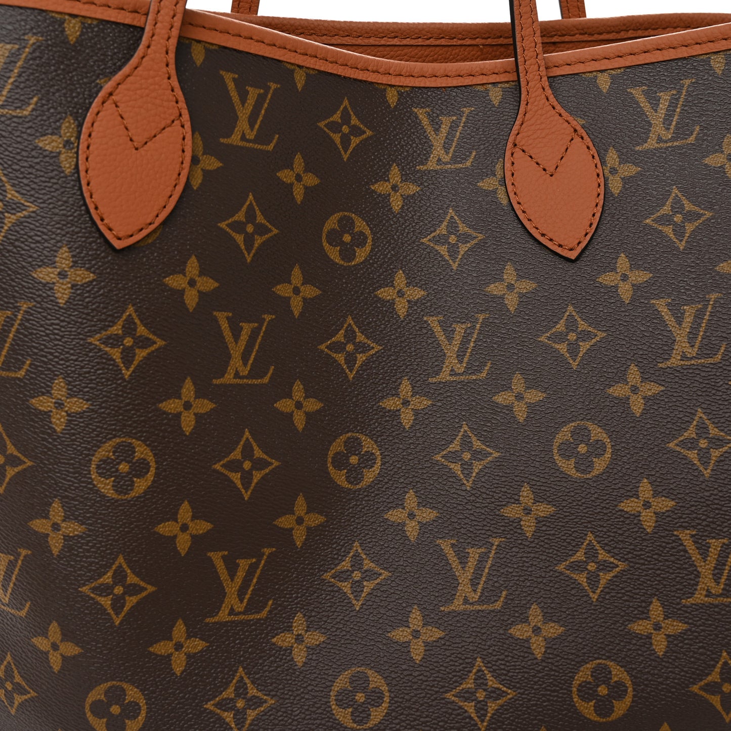 Monogram Calfskin Neo Neverfull Inside Out MM Tan