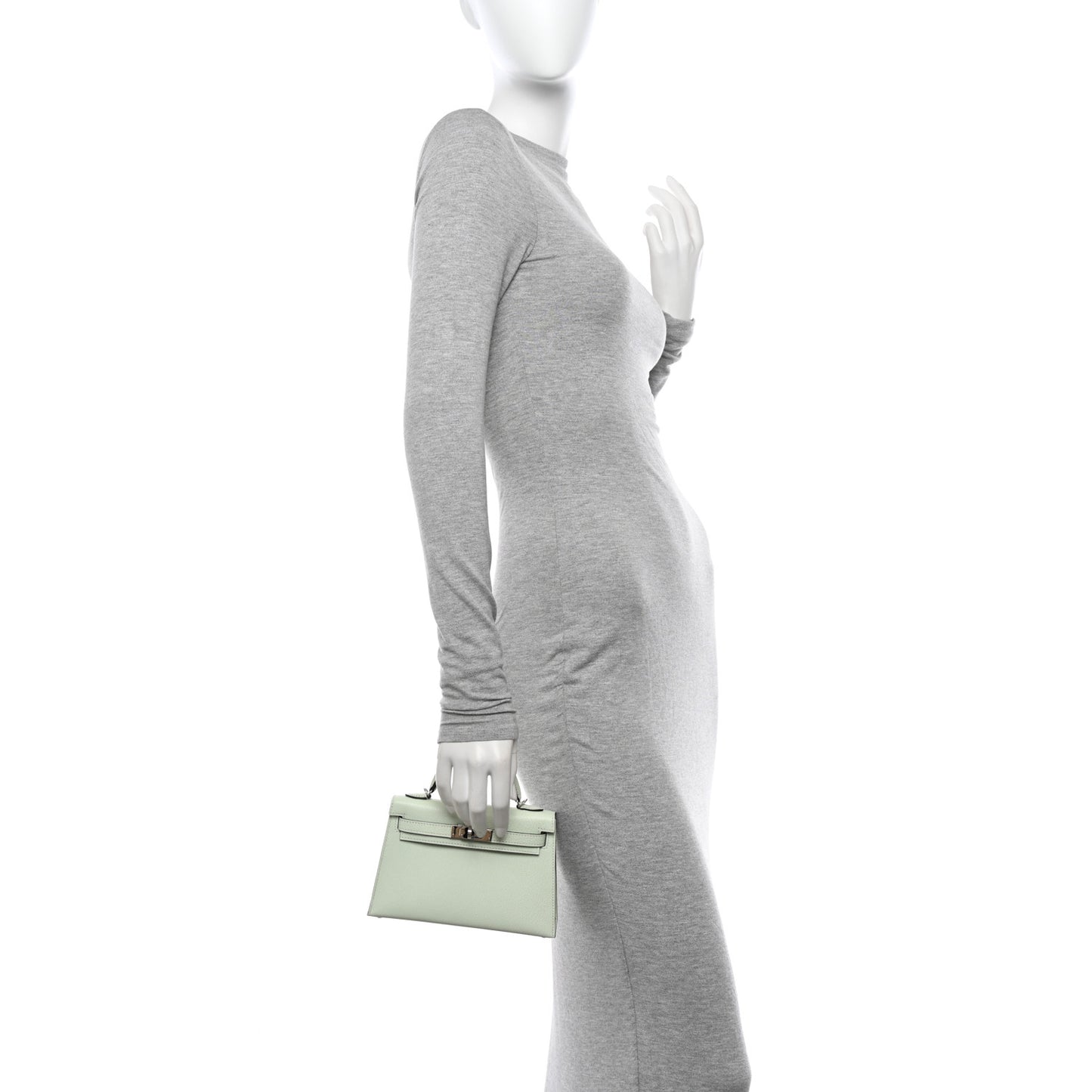 Chevre Mysore Mini Kelly Sellier 20 Vert Fizz