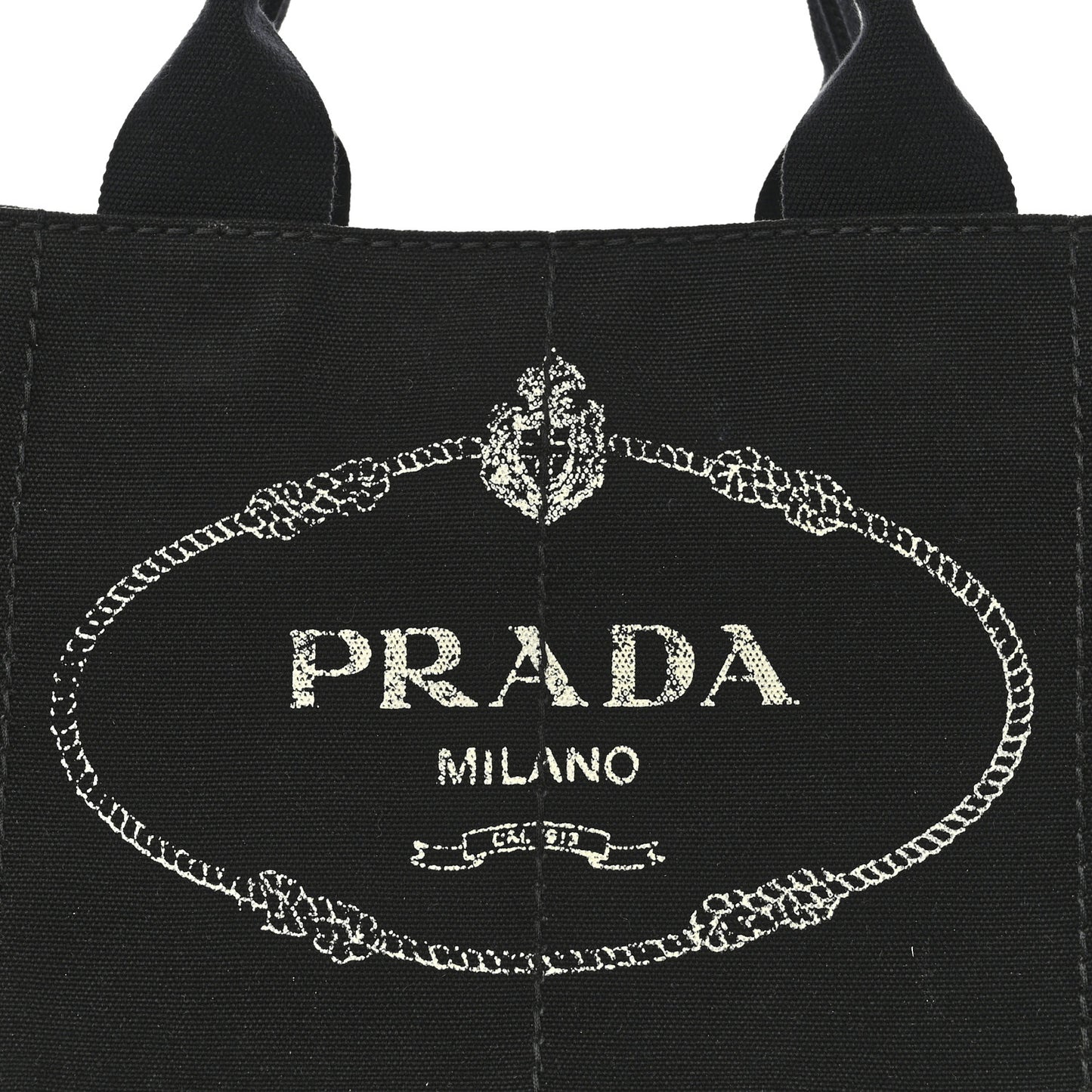 Canvas Large Canapa Logo Tote Black