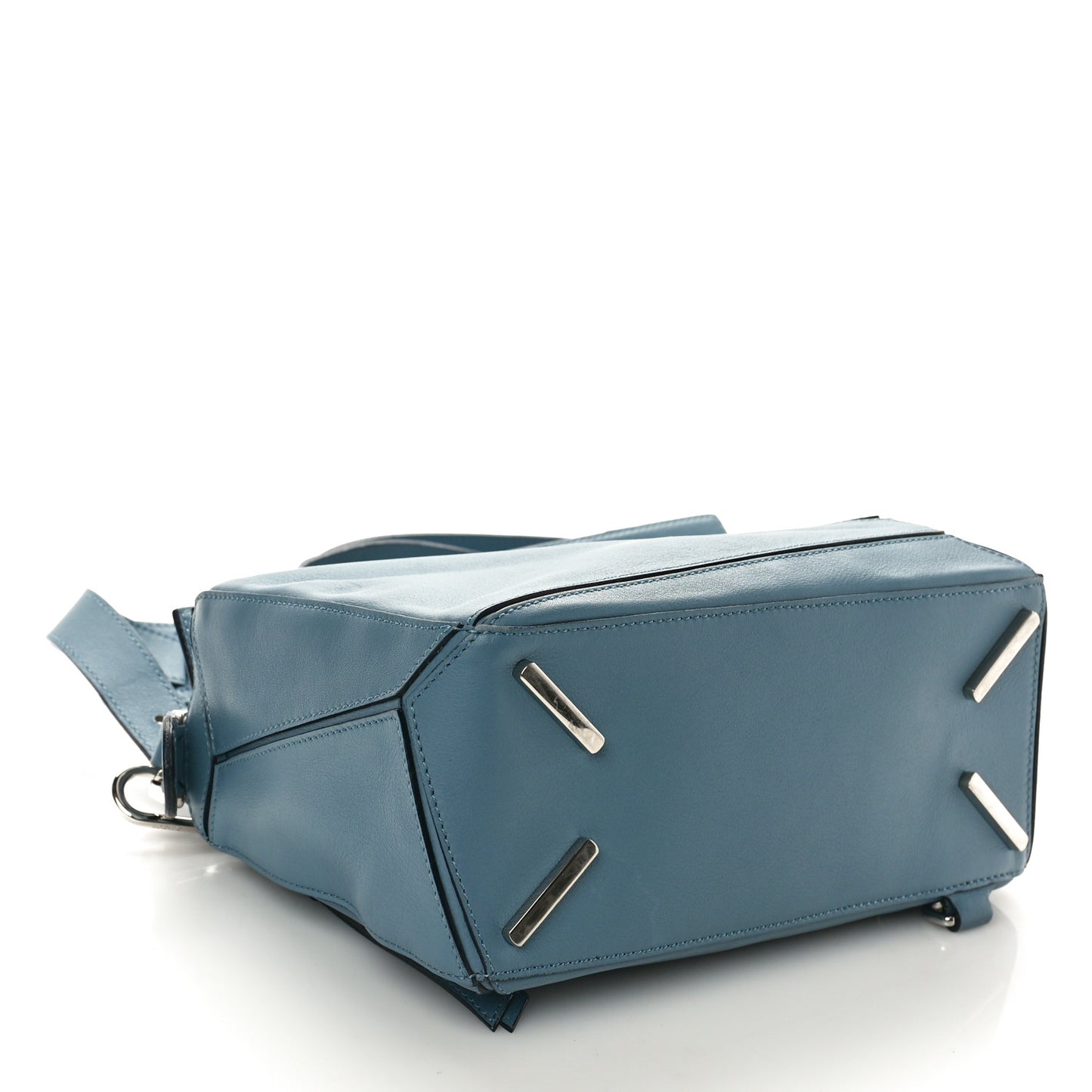 Calfskin Small Puzzle Bag Stone Bue