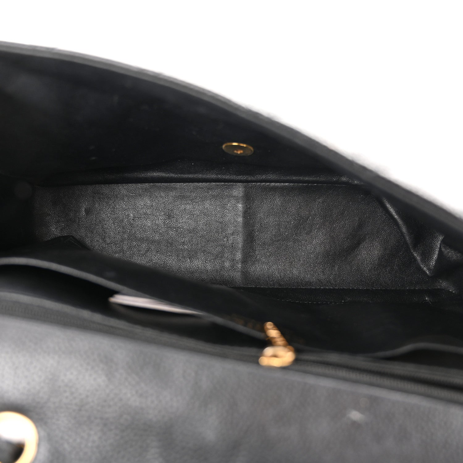 Chanel Caviar Quilted Jumbo Single Flap Black 5 of 11
