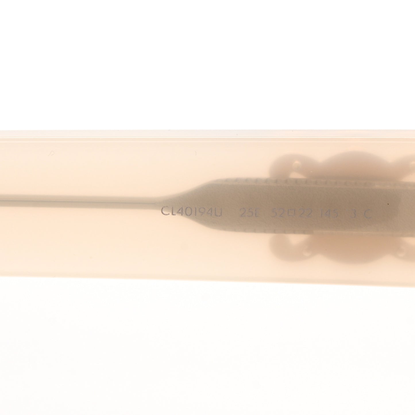 Acetate Triomphe 01 Sunglasses CL 40194U White