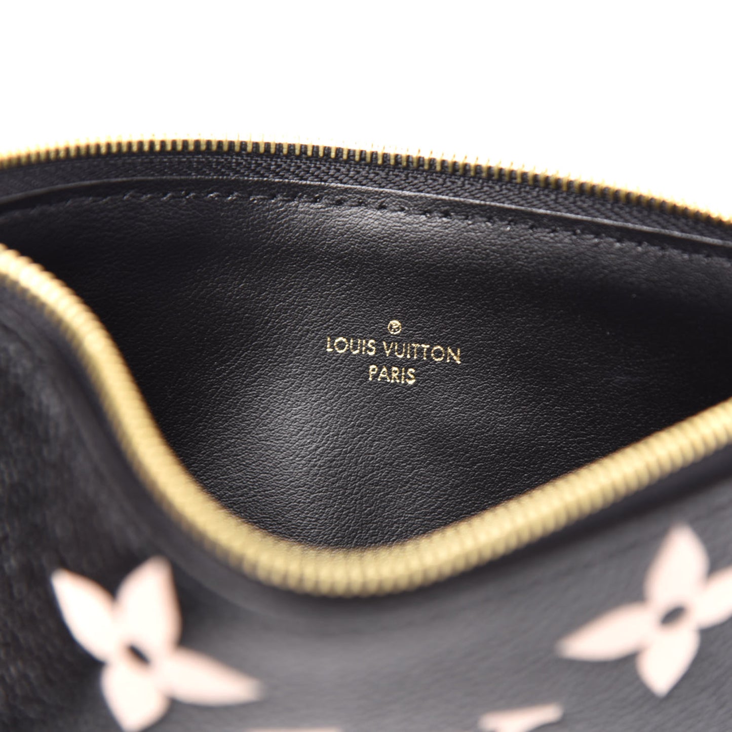 Empreinte Monogram Giant Pochette Felicie Zippered Insert Black