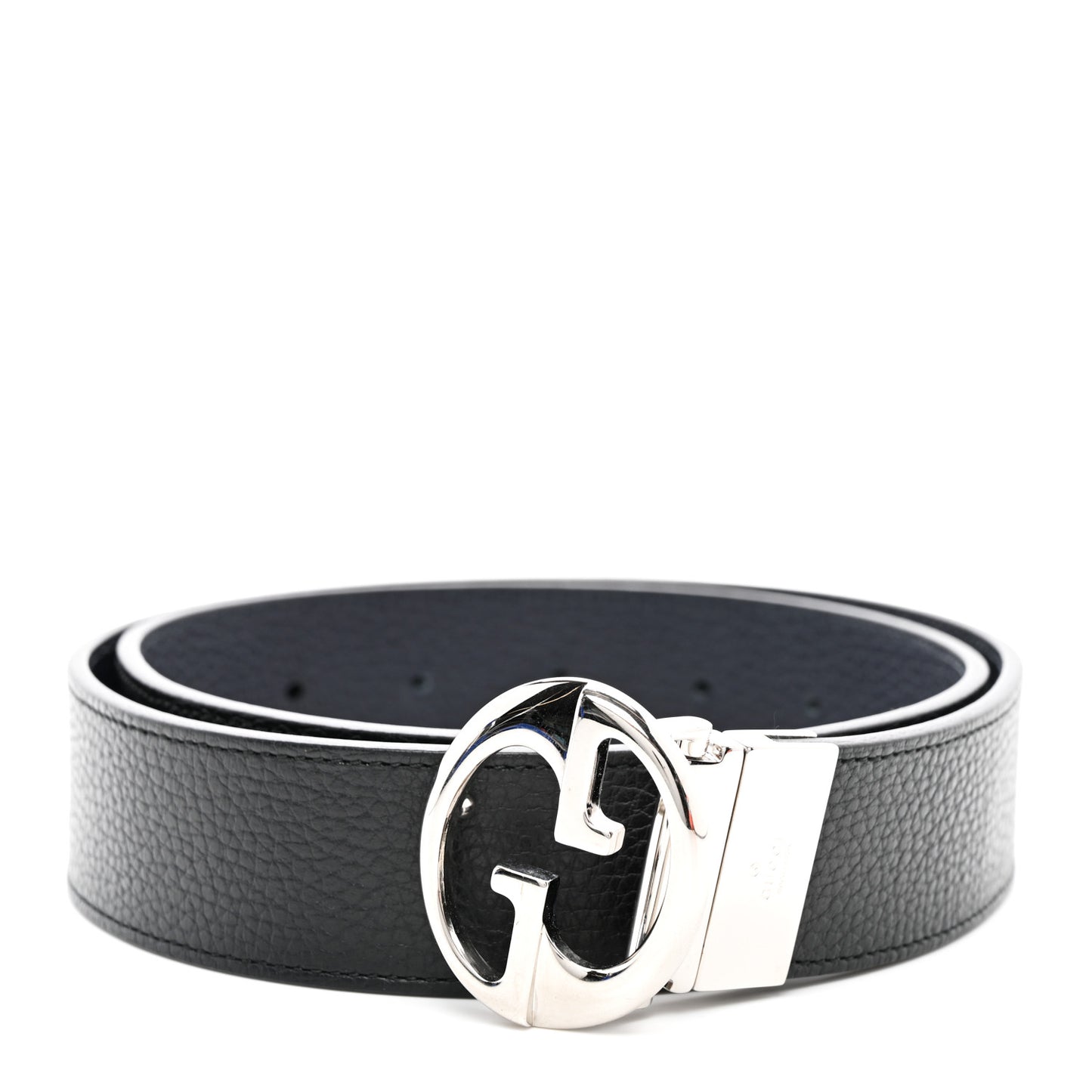 Calfskin 1973 Reversible Belt 90 36 Black Navy