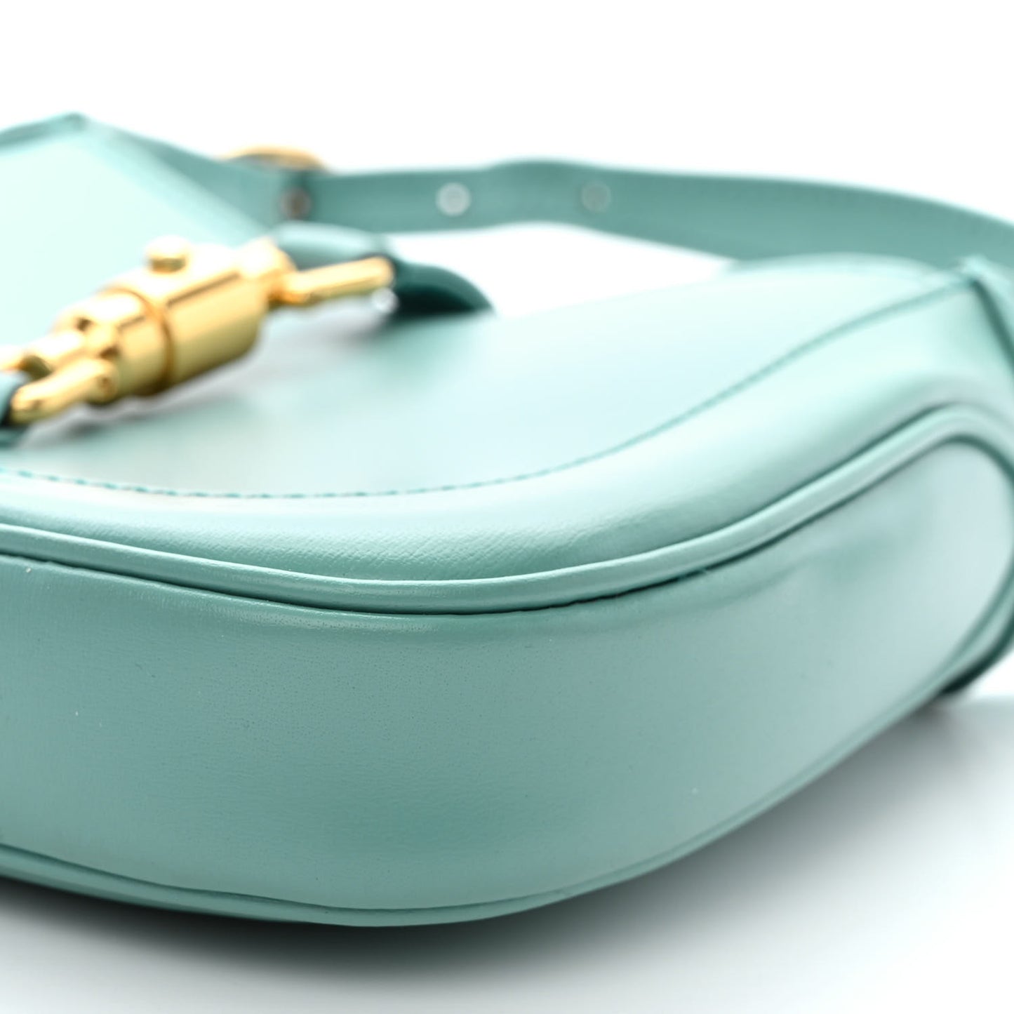 Boarded Dyana Lux Calfskin Mini Jackie 1961 Hobo Dusty Azure