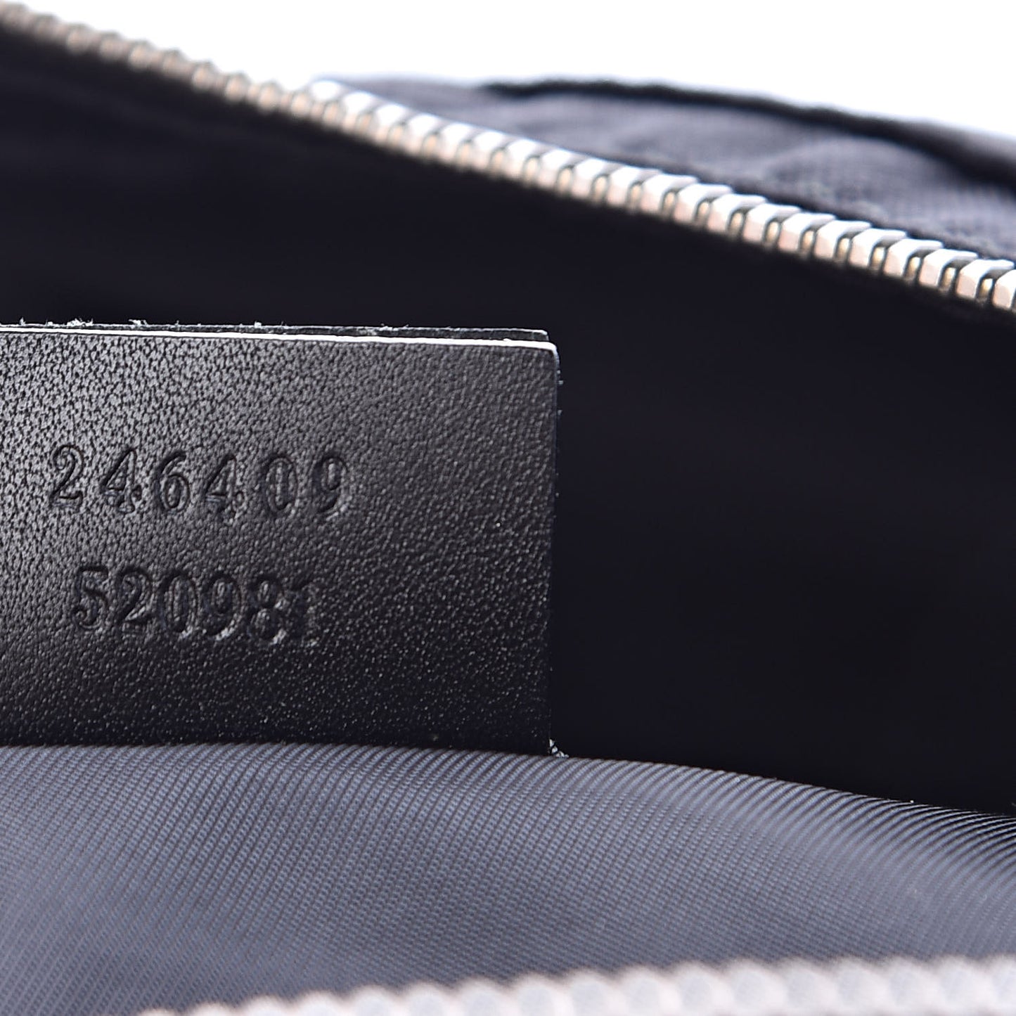 Nylon Web Belt Bag Black