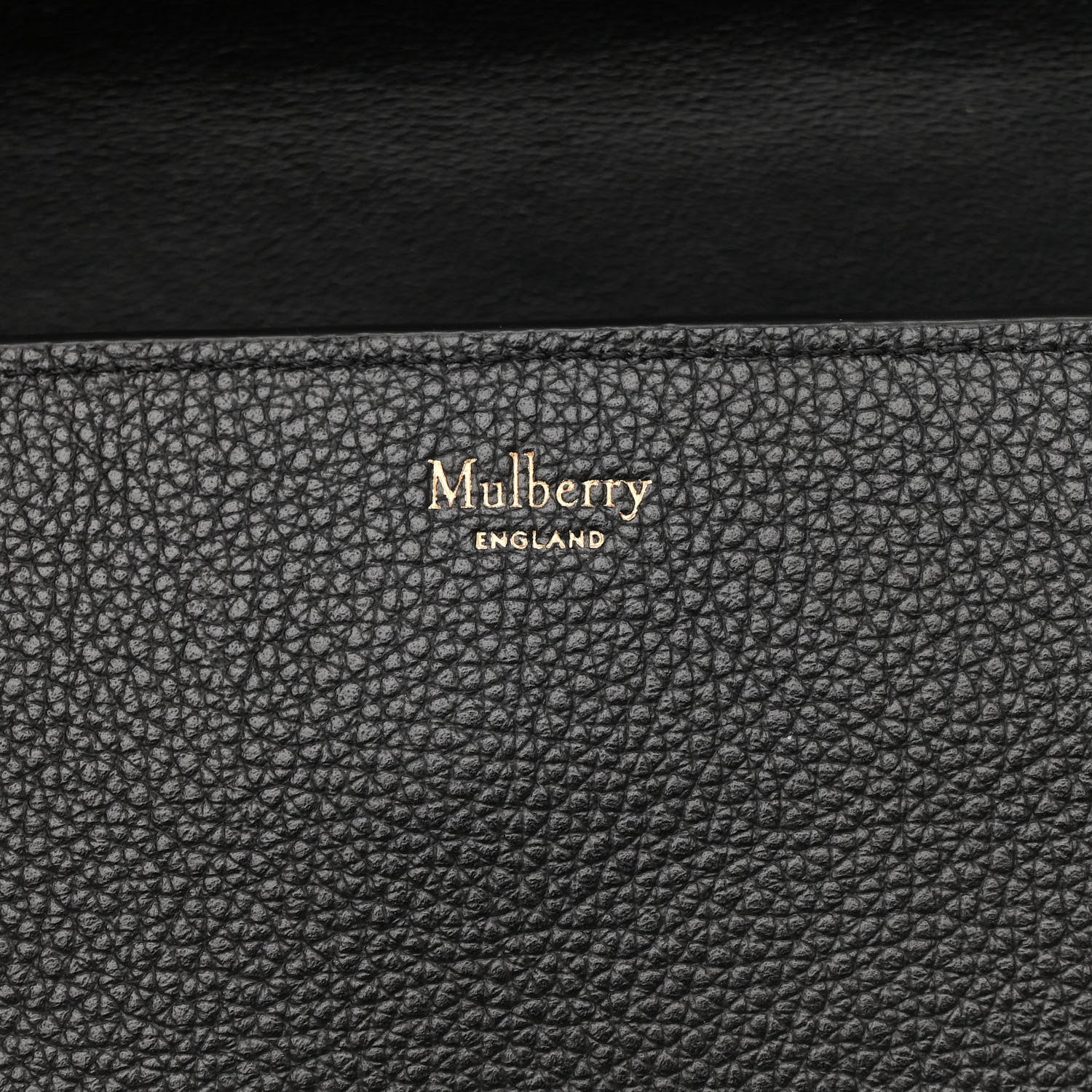Mulberry Small Classic Grain Calfskin Small Darley Satchel Black 6 of 10