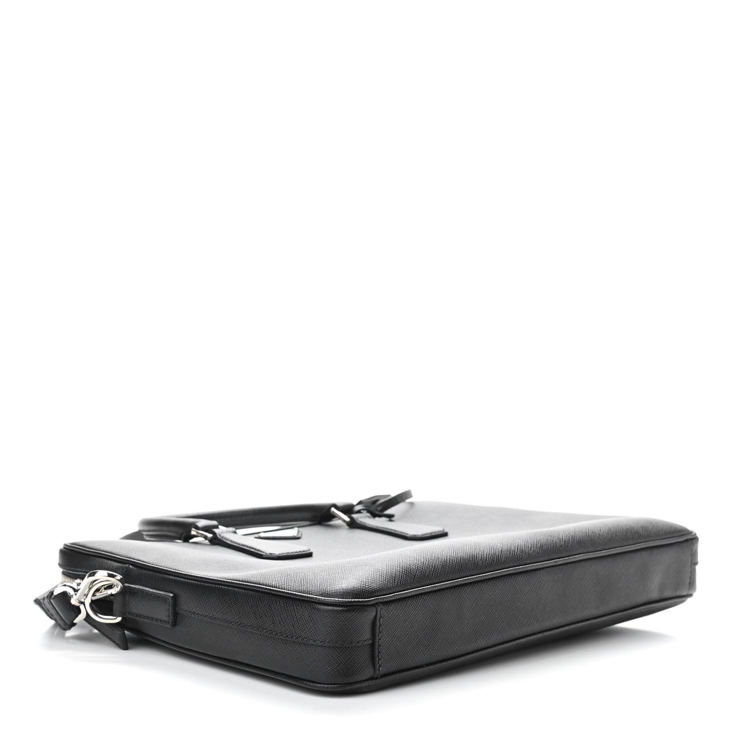 Saffiano Travel Briefcase Black