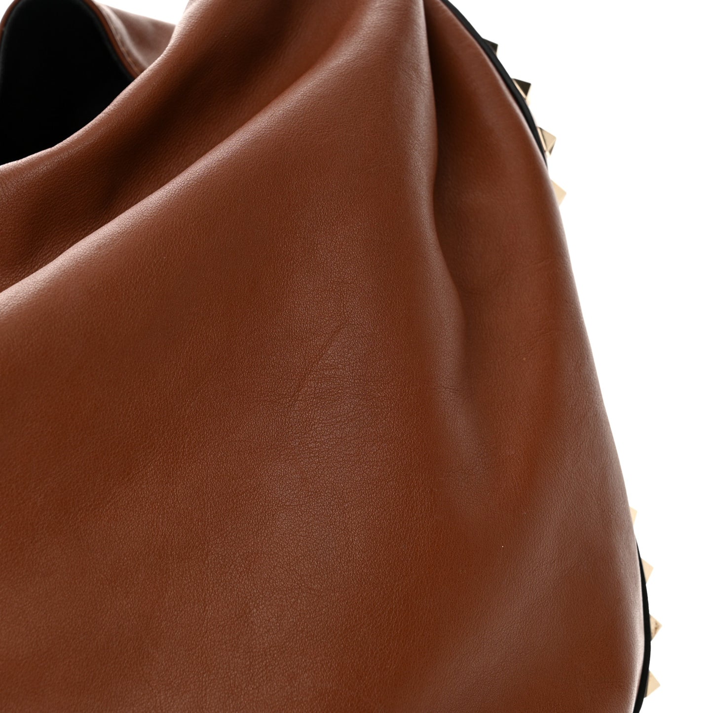 Calfskin Rockstud Hobo Selleria