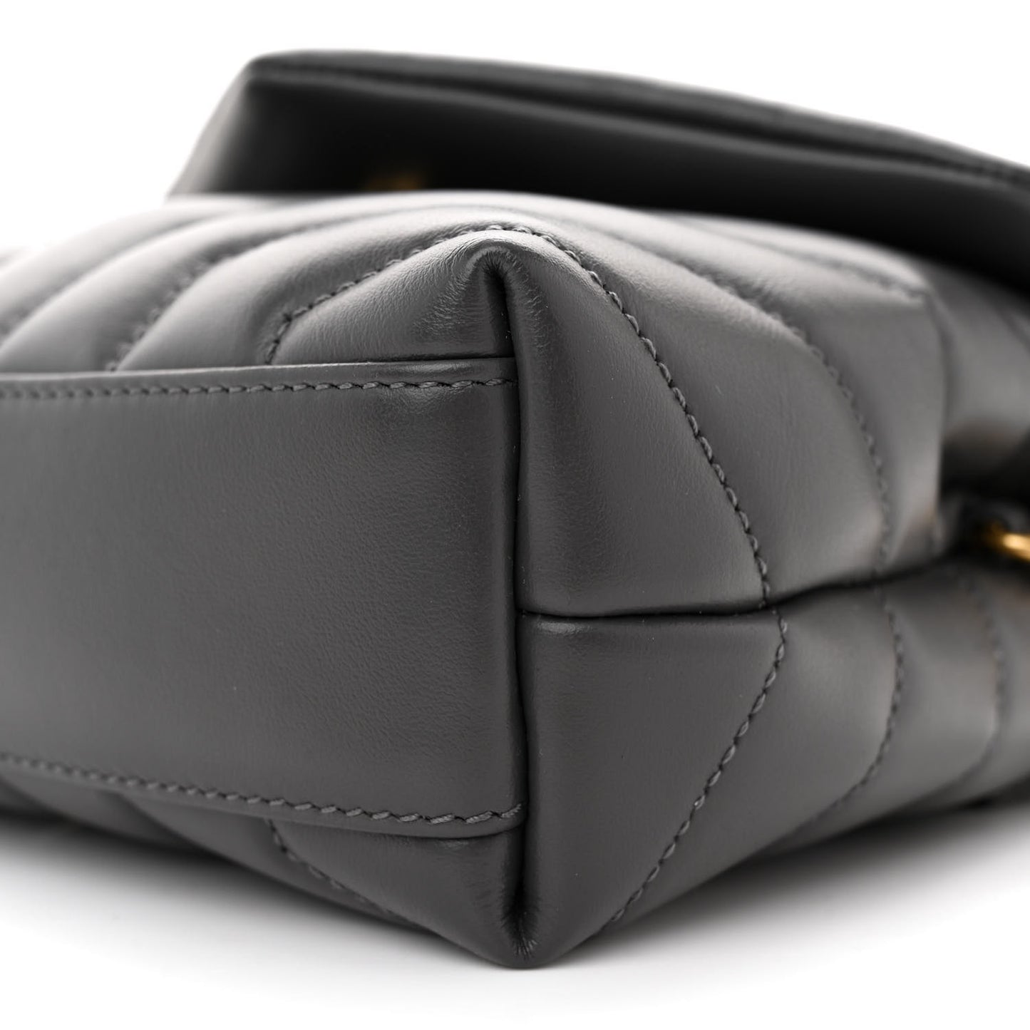 Calfskin Y Quilted Monogram Toy Loulou Crossbody Bag Storm