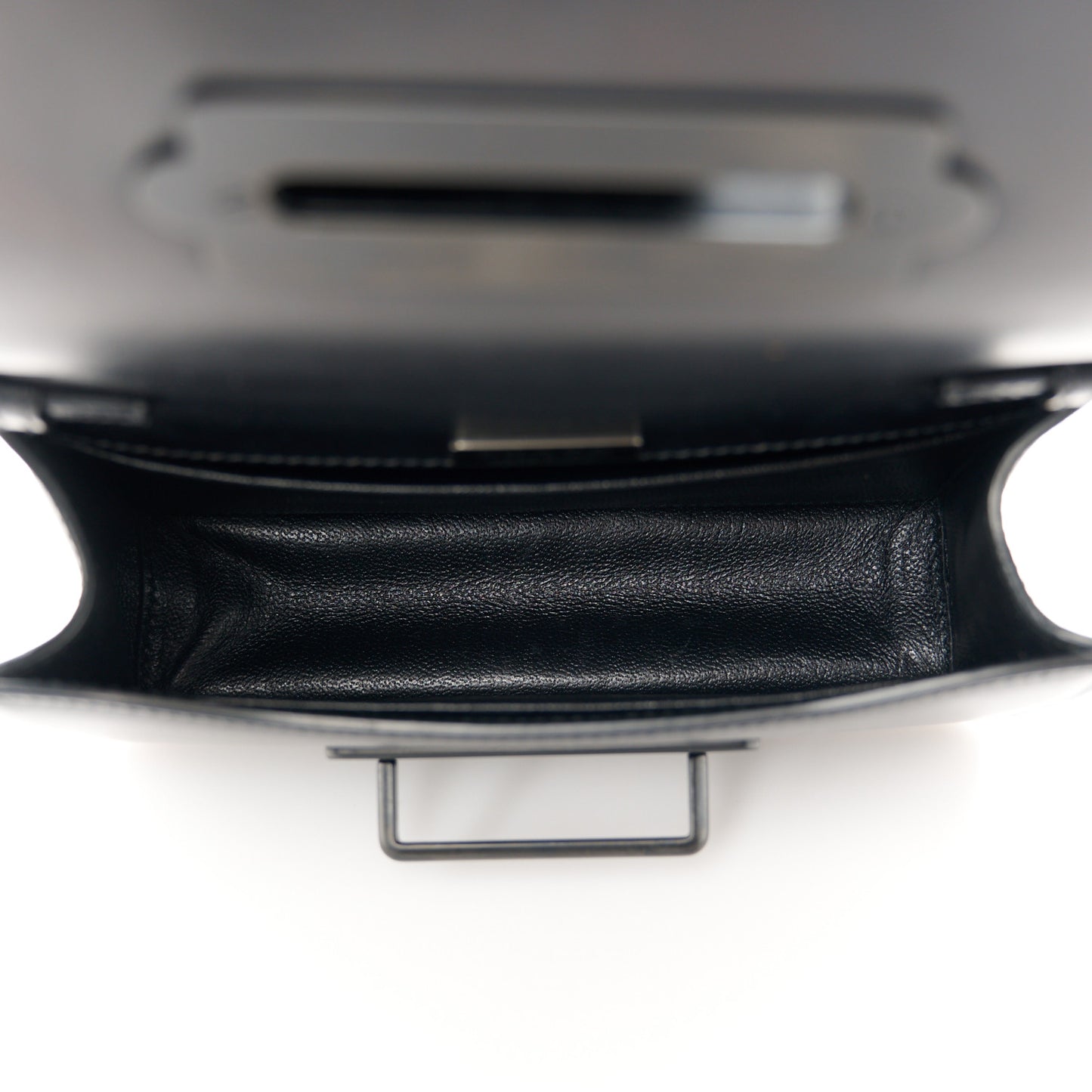 City Calfskin Saffiano Cahier Bag Black